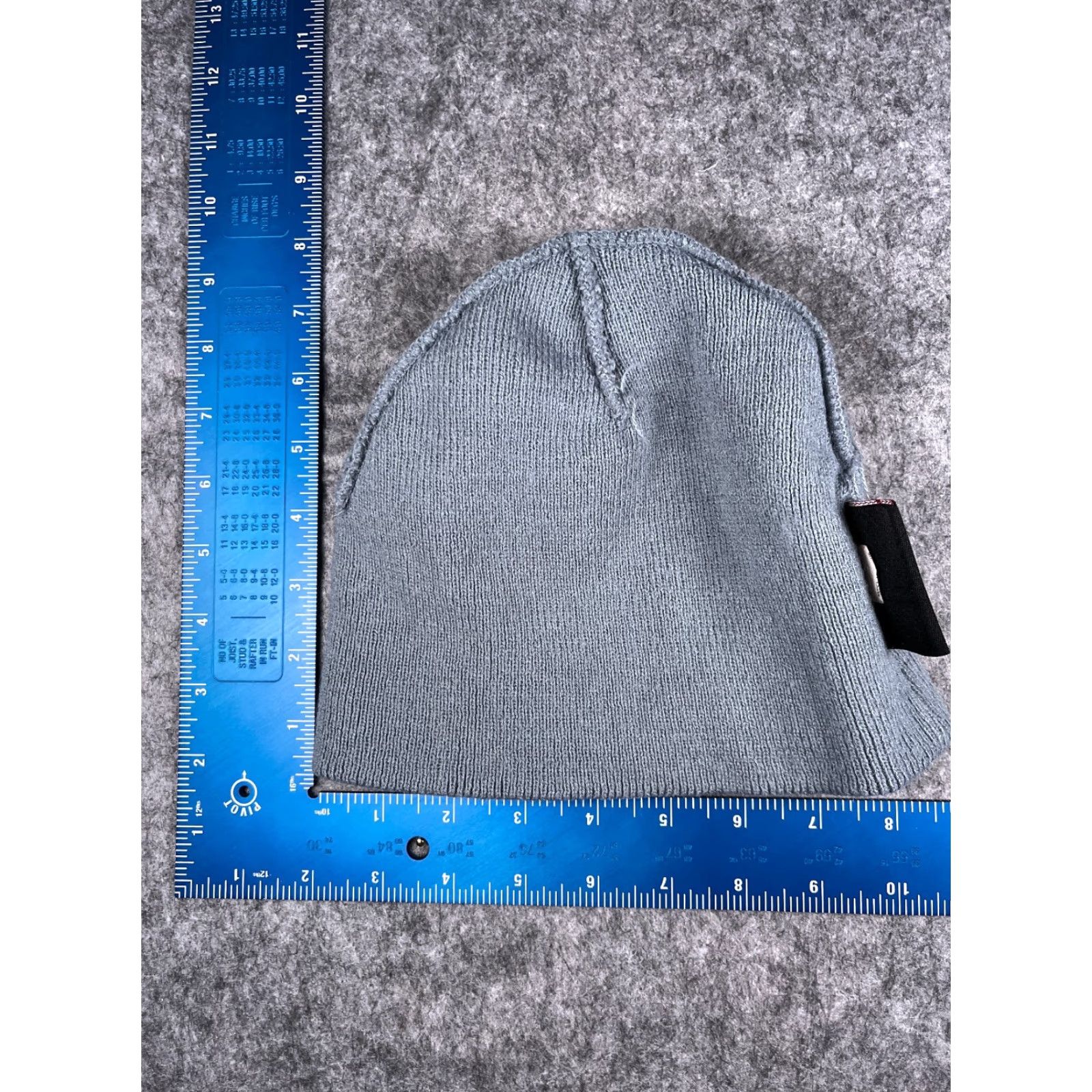 Goorin Bros. Goorin Bros Skull Flames Beanie Adult One Size Gray Knit Acrylic Hat Men Women Skull Theme Beanie Size ONE SIZE - 6 Thumbnail