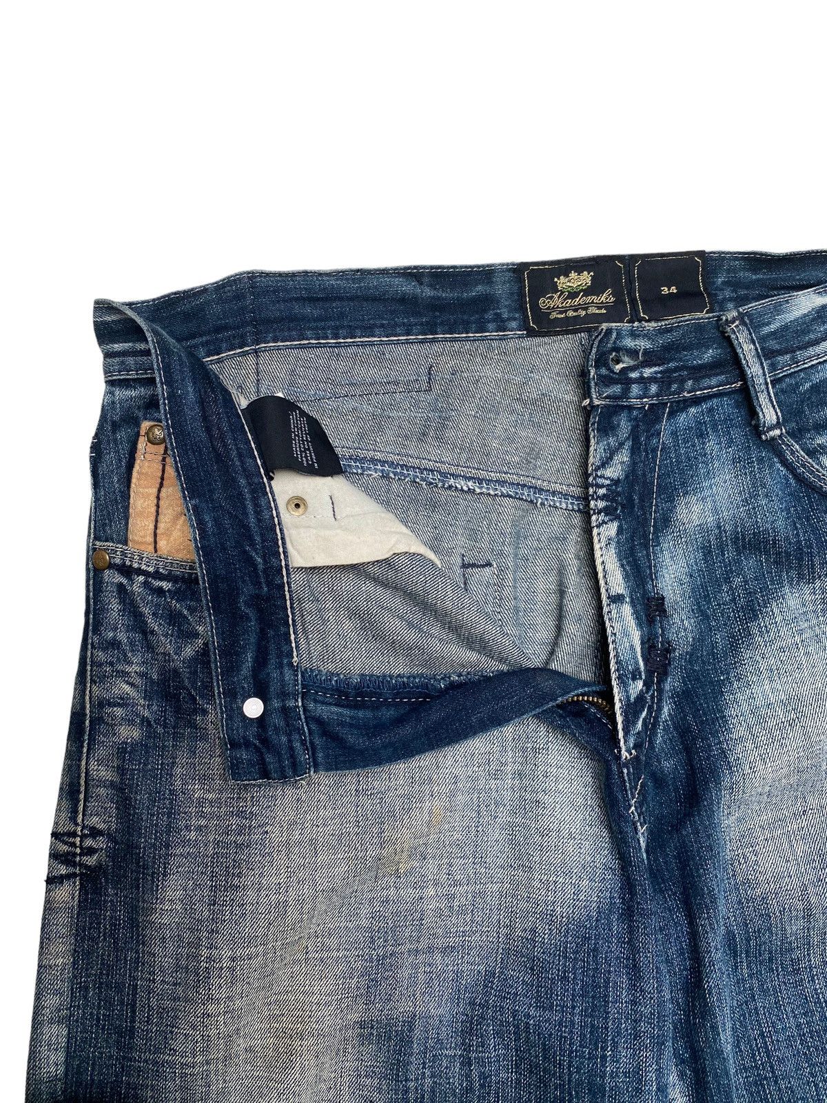 Vintage Rare Design Vintage Brand Akademiks Baggy Jeans 2000s Size US 34 / EU 50 - 9 Thumbnail