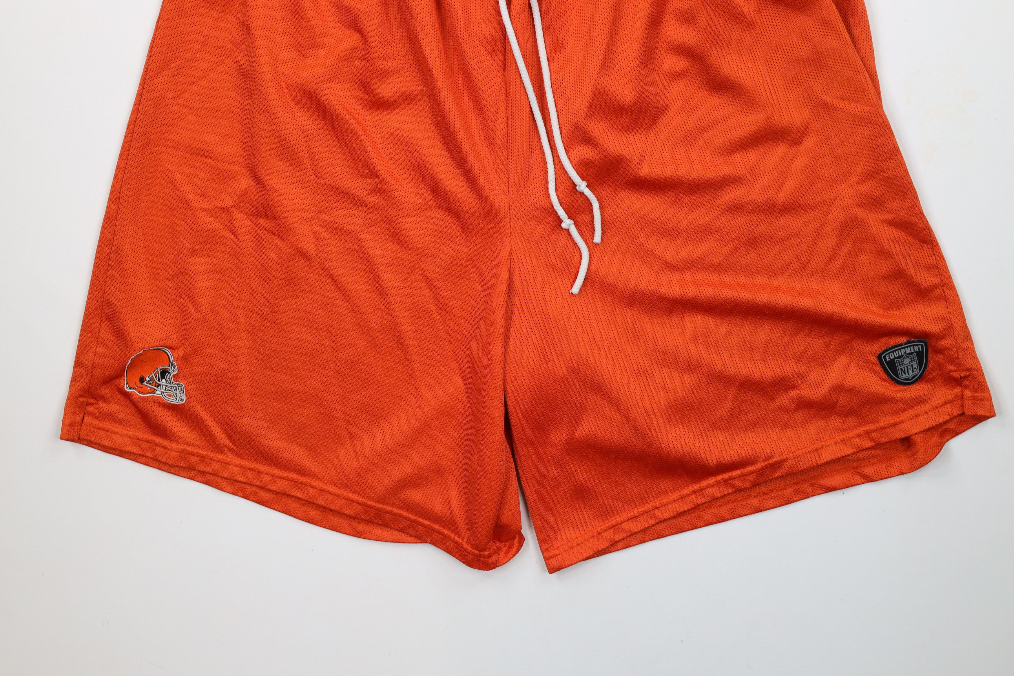 Reebok × Vintage Vintage Reebok NFL Equipment Browns Football Shorts Size US 38 / EU 54 - 4 Thumbnail