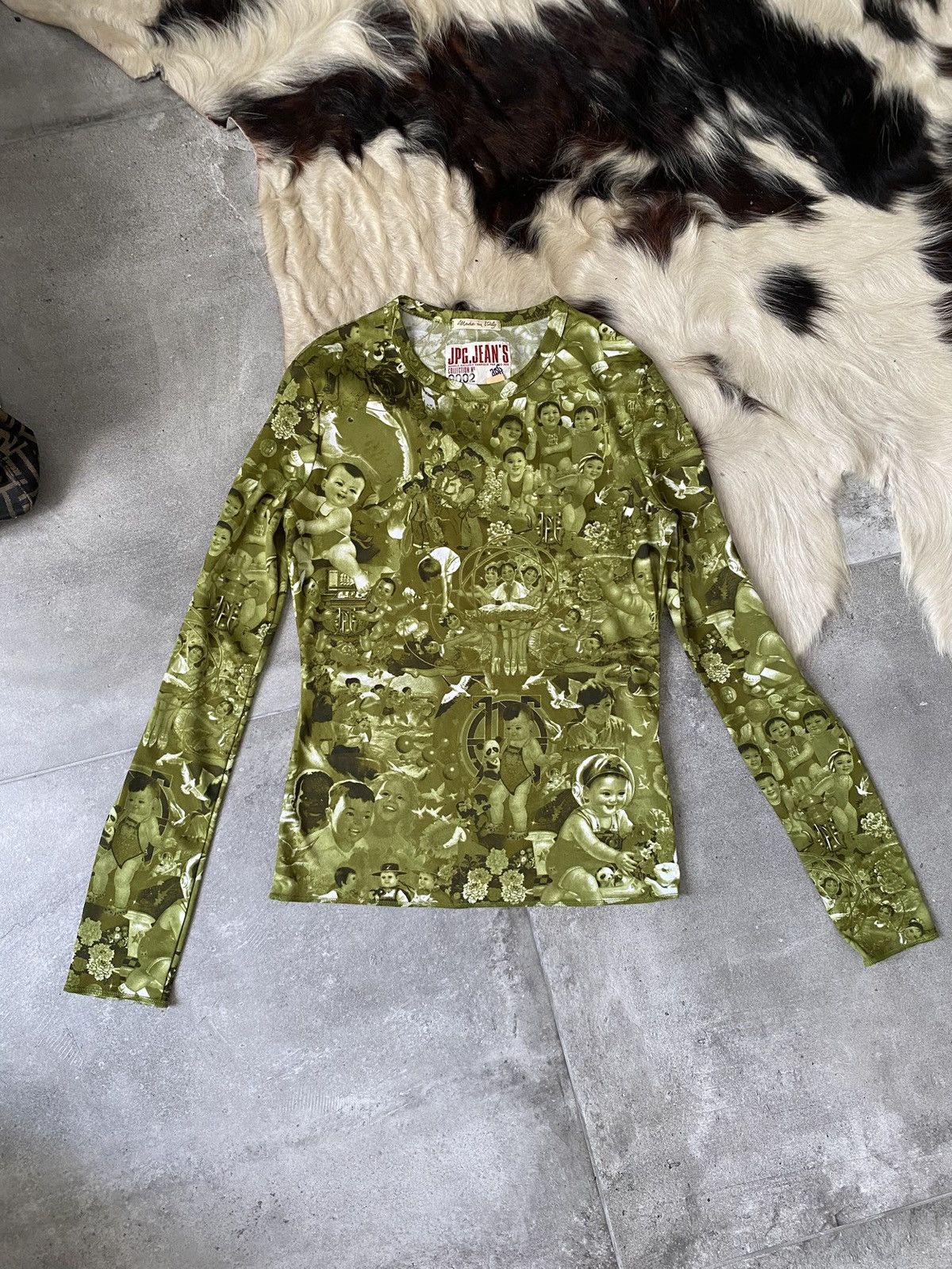 Jean Paul Gaultier Jean Paul Gaultier “chinese propaganda” long sleeve Size L / US 10 / IT 46 - 1 Thumbnail