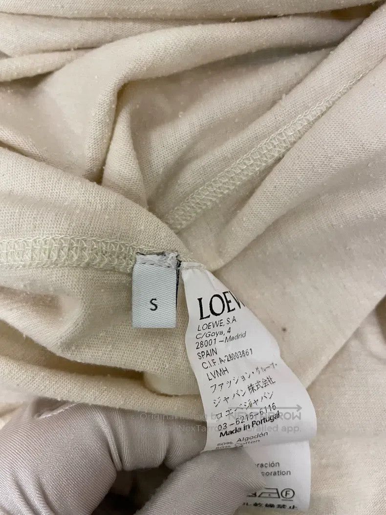 Loewe LOEWE Beige Cotton and Silk Hooded Long Dress Size S / US 4 / IT 40 - 8 Thumbnail