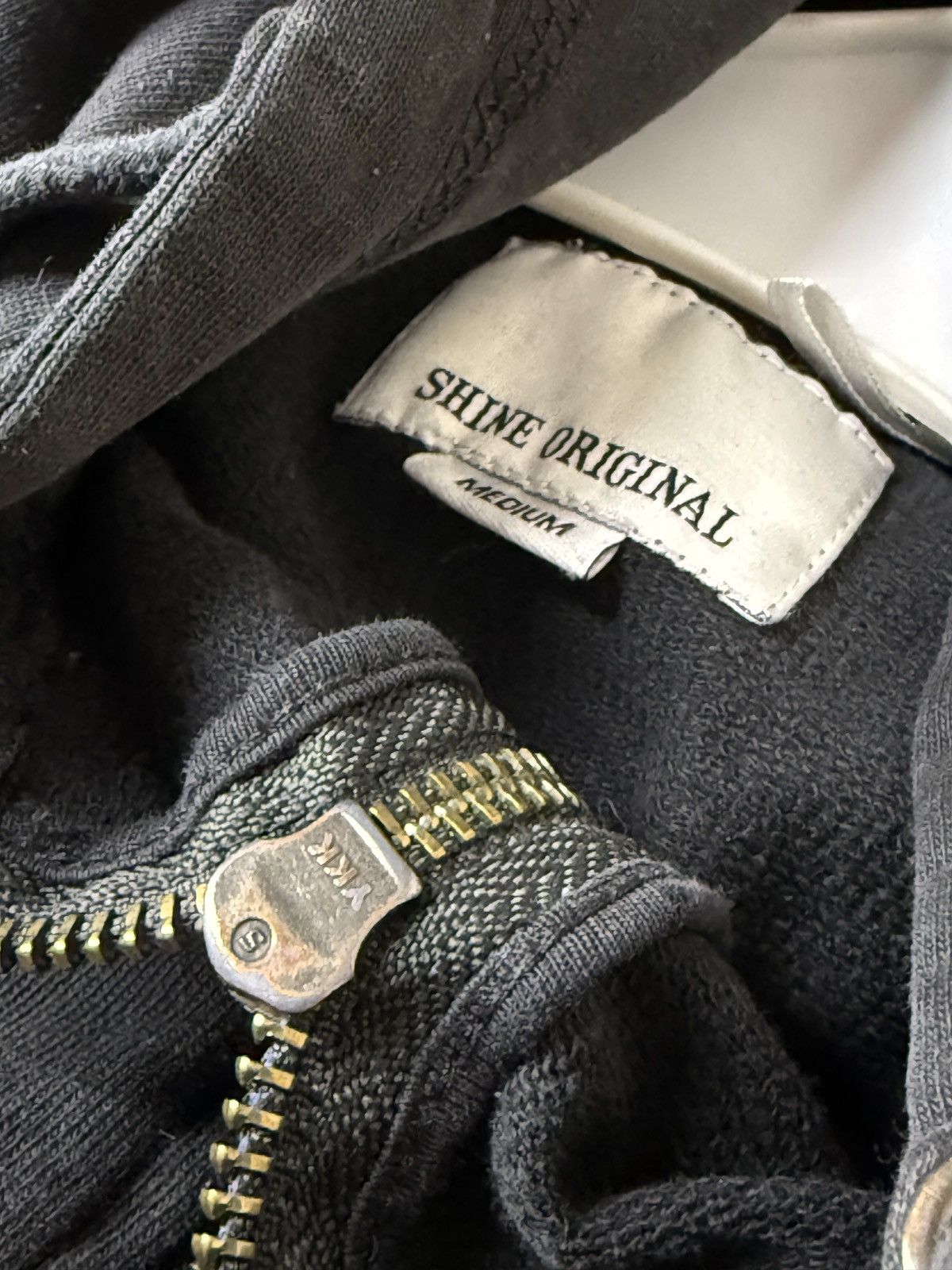 Shine Original Vintage Shine Original Avantgarde Faded Zip Hoodie Size US M / EU 48-50 / 2 - 10 Thumbnail
