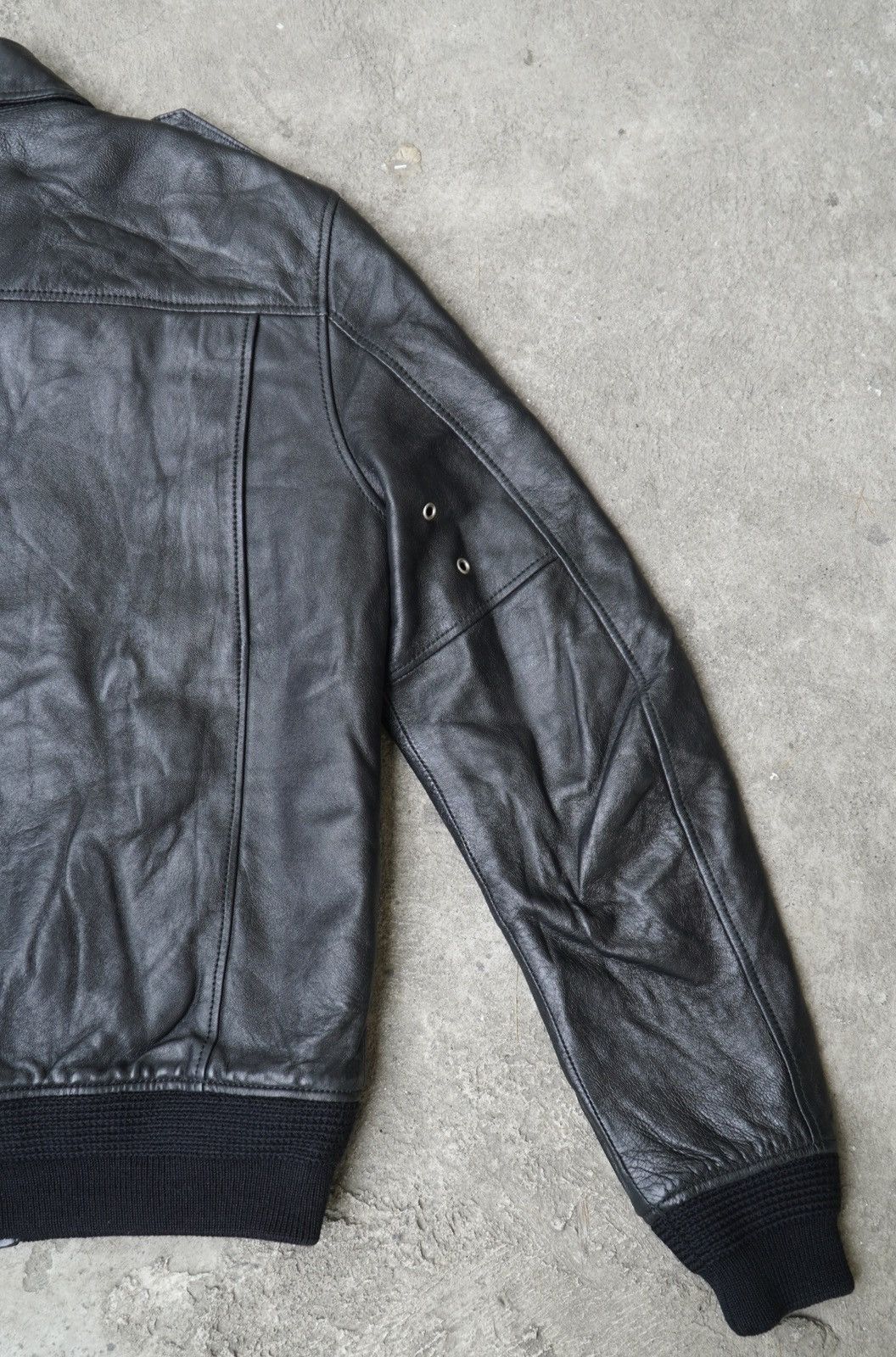 Saint Laurent Paris Saint Laurent - Hedi Slimane F/W15 - Aviator Leather Jacket Size US S / EU 44-46 / 1 - 11 Thumbnail