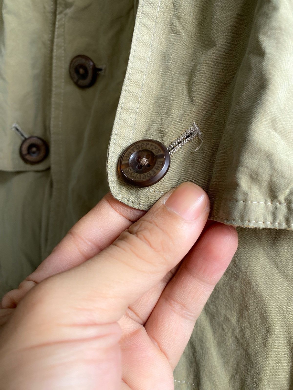 Burberry Vtg Burberry Parka Size US L / EU 52-54 / 3 - 4 Thumbnail
