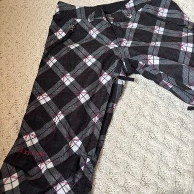 Burton Burton Snowboard Pants Plaid Insulated Waterproof Winter Ski Size 27" / US 4 / IT 40 - 5 Thumbnail