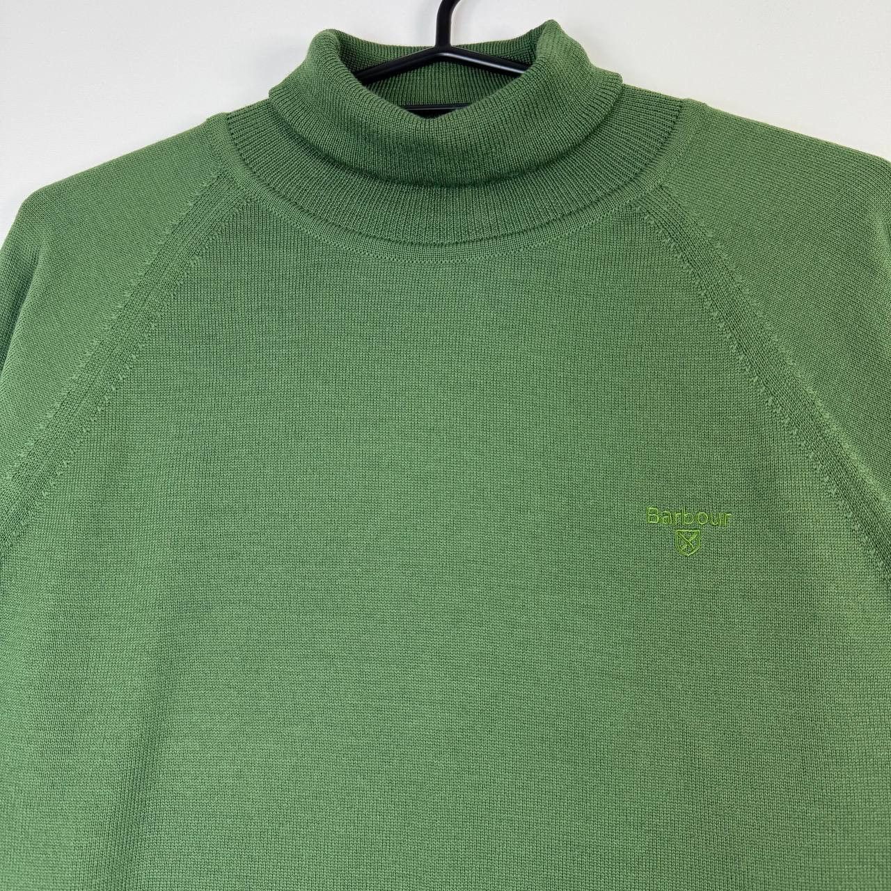 Barbour Barbour Merino Wool Roll Neck Sweater Green Womens L Size L / US 10 / IT 46 - 2 Thumbnail