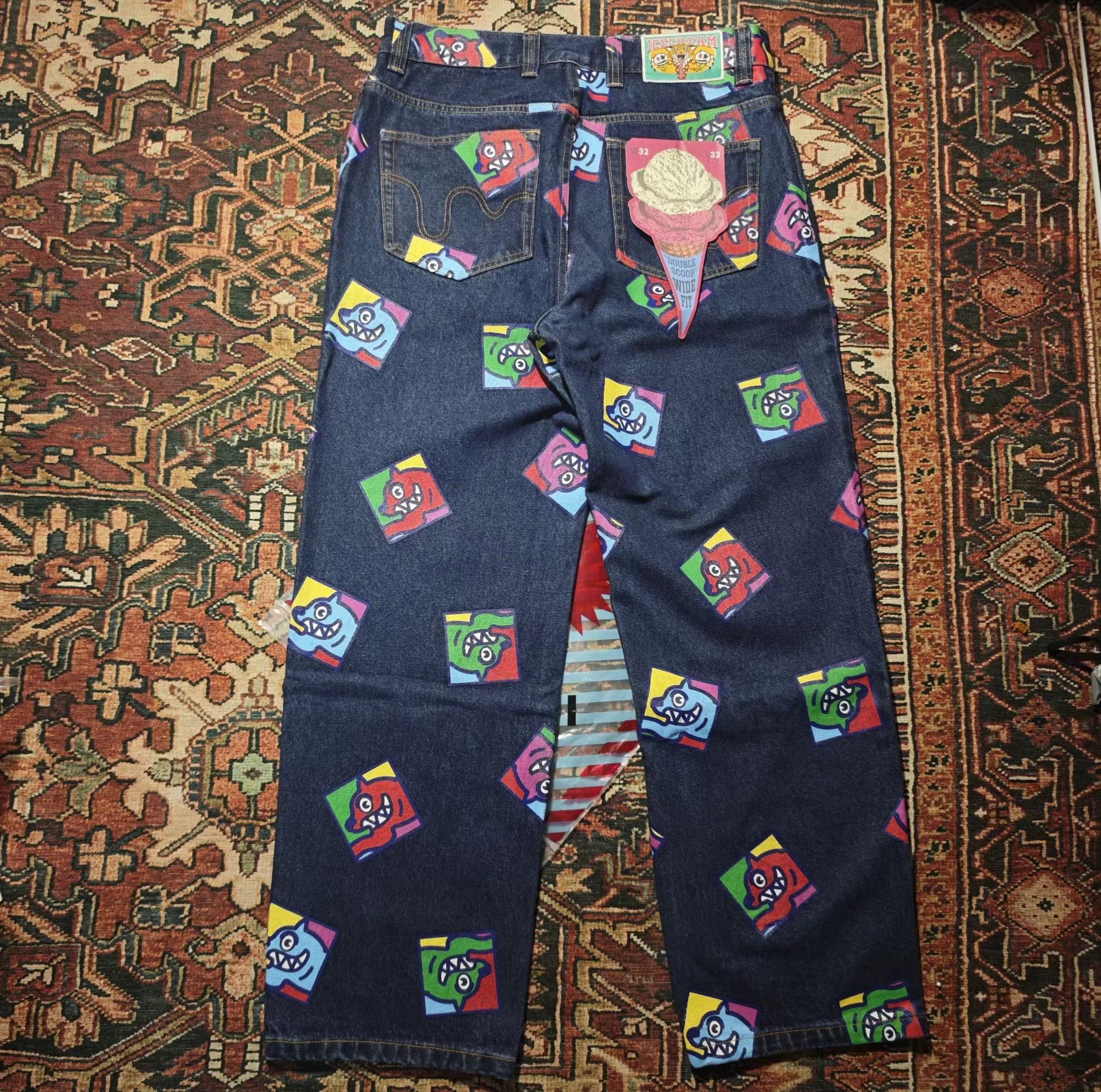 Billionaire Boys Club Billionaire Boys Club Flying Dog Jeans Size US 34 / EU 50 - 2 Thumbnail