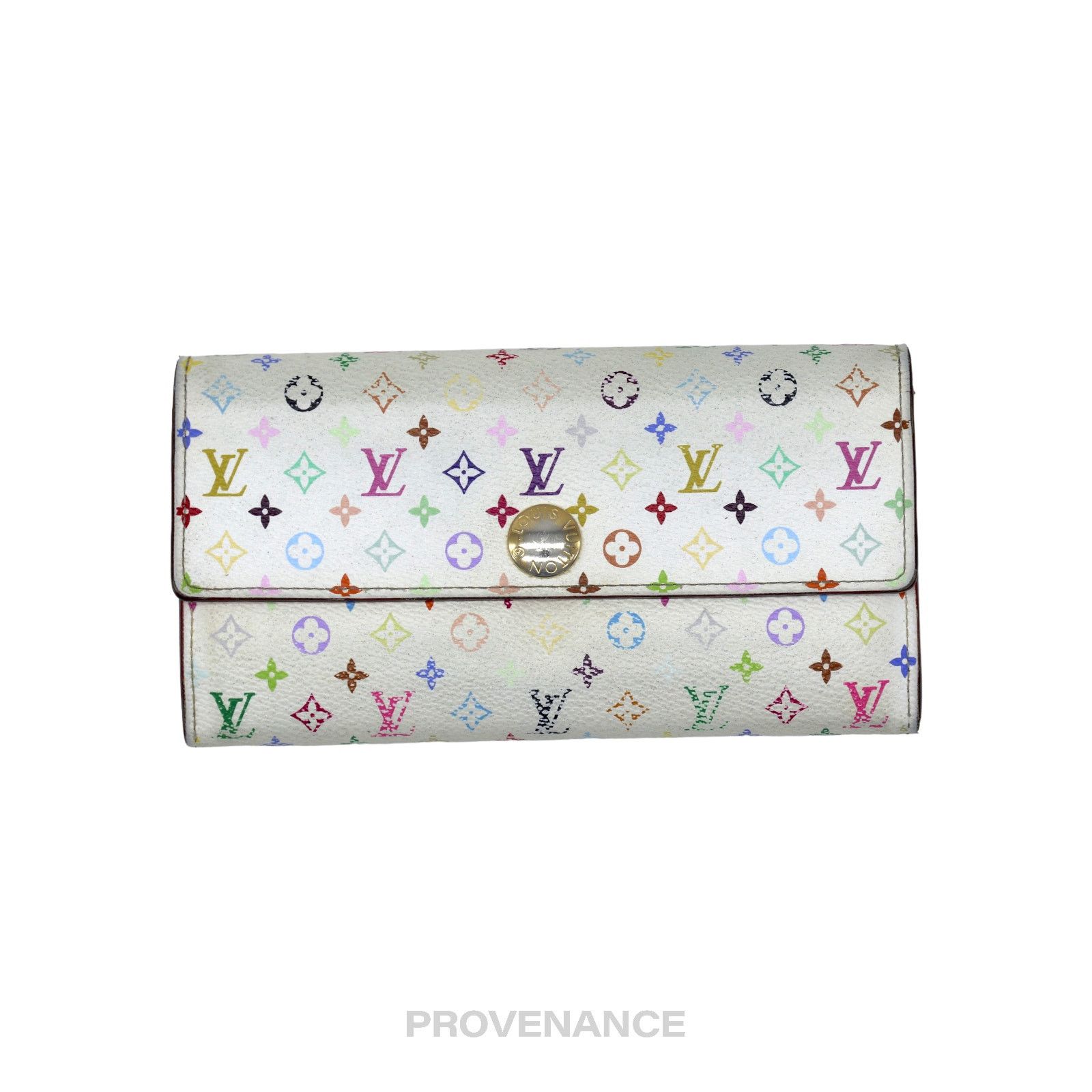 Louis Vuitton 🔴 Louis Vuitton Sarah Long Wallet - Monogram Multicolore Size ONE SIZE - 2 Thumbnail