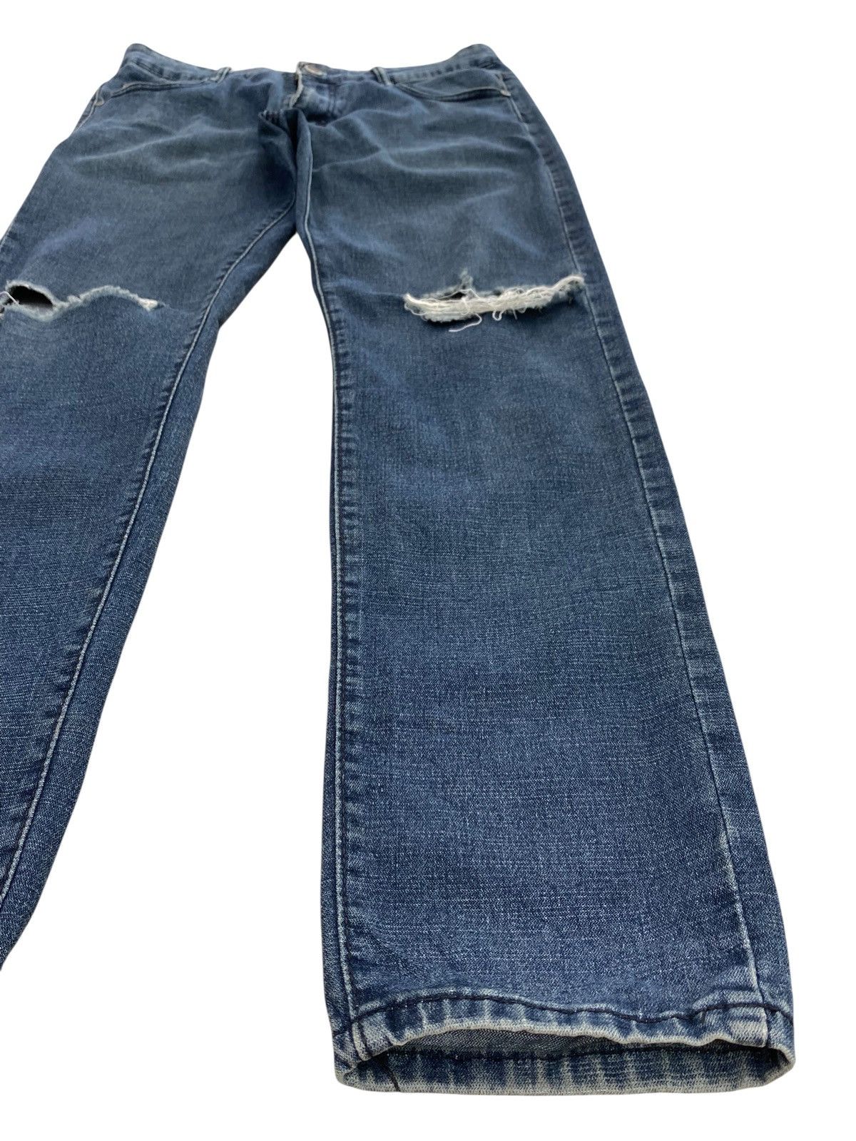 Japanese Brand Japanese Brand Distressed Style Loose Jeans Size US 32 / EU 48 - 6 Thumbnail