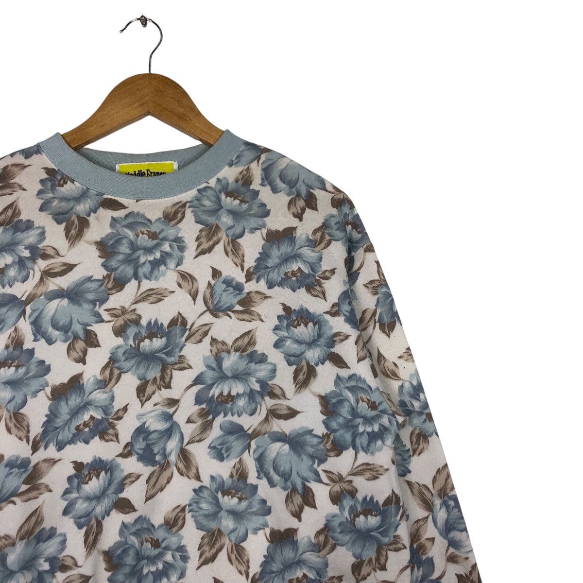 Japanese Brand × Vintage Vintage Floral Rare Design Sweatshirt 90s Streetwear Size US M / EU 48-50 / 2 - 5 Thumbnail