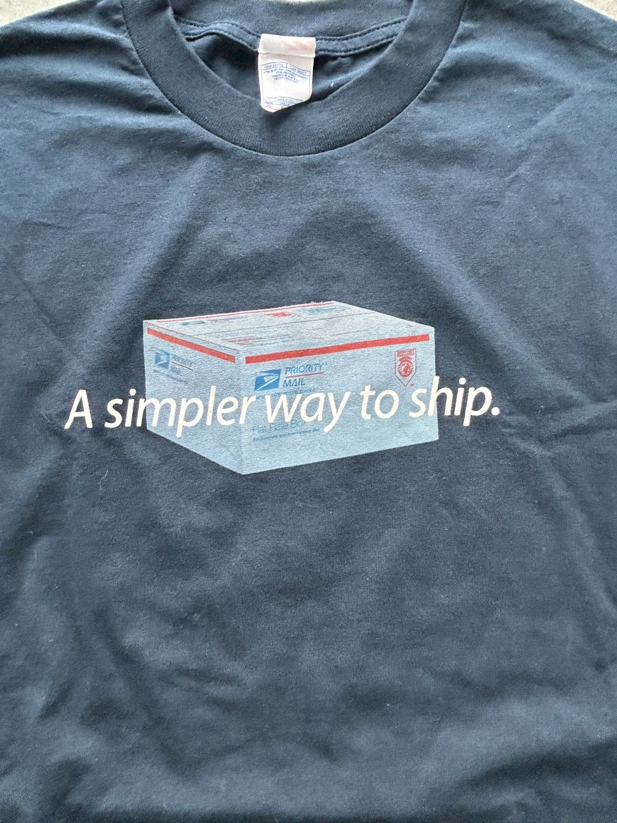 Vintage Vintage 90s USPS Graphic Tee Size US XL / EU 56 / 4 - 2 Thumbnail