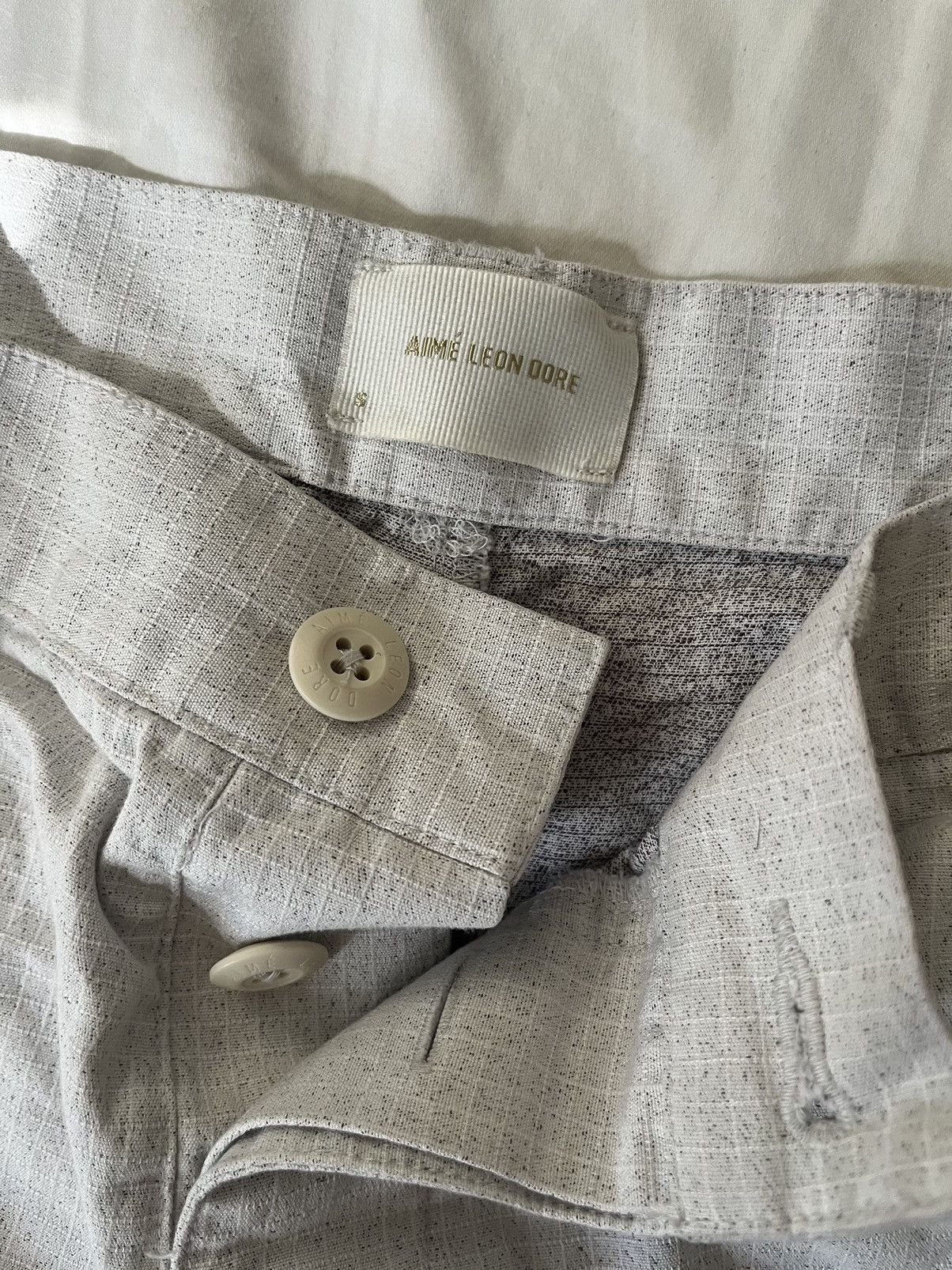 Aime Leon Dore aime leon dore ripstop jungle shorts in white Size US 30 / EU 46 - 2 Thumbnail