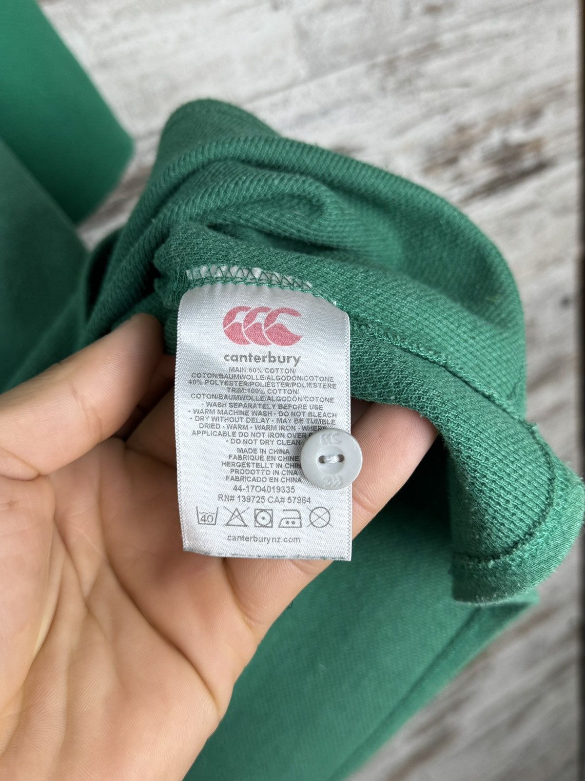 Canterbury of New Zealand Canterbury of New Zealand Ireland IRFU rugby T-shirt Size US XXL / EU 58 / 5 - 8 Thumbnail