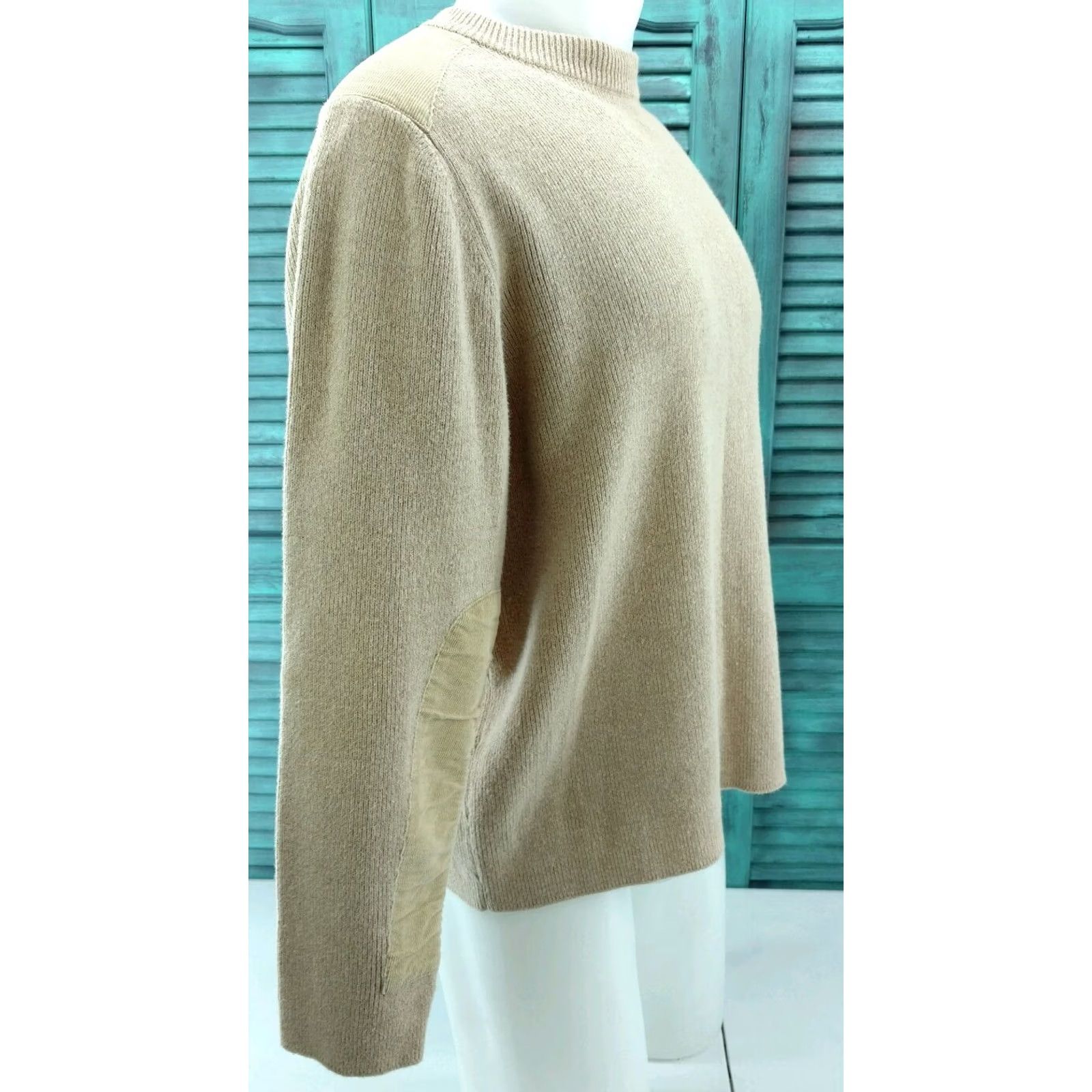 Vintage Woolrich Mens Sweater Khaki Size L Crewneck Cotton Blend Woolrich Mens Khaki Sweater L Large Crewneck Cotton Blend Size US L / EU 52-54 / 3 - 5 Thumbnail