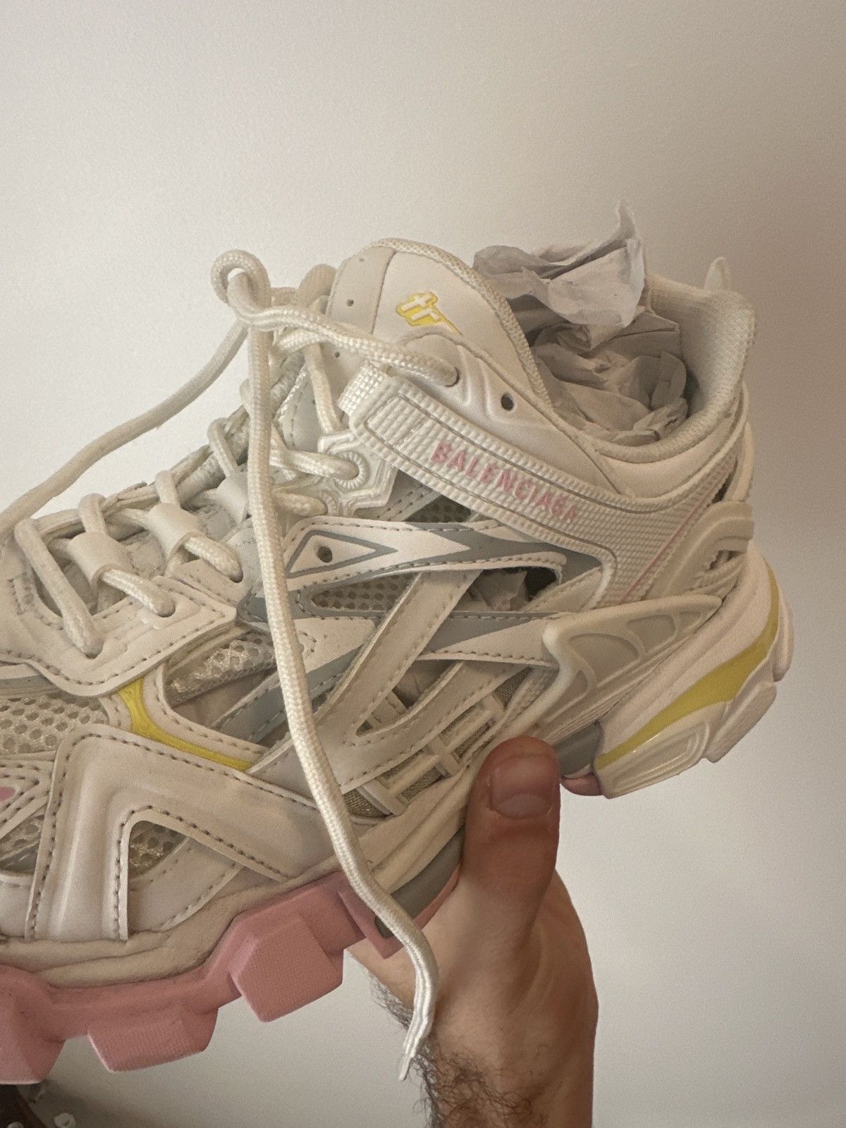 Balenciaga Balenciaga Track 2 Pink White Size US 9 / IT 39 - 10 Thumbnail