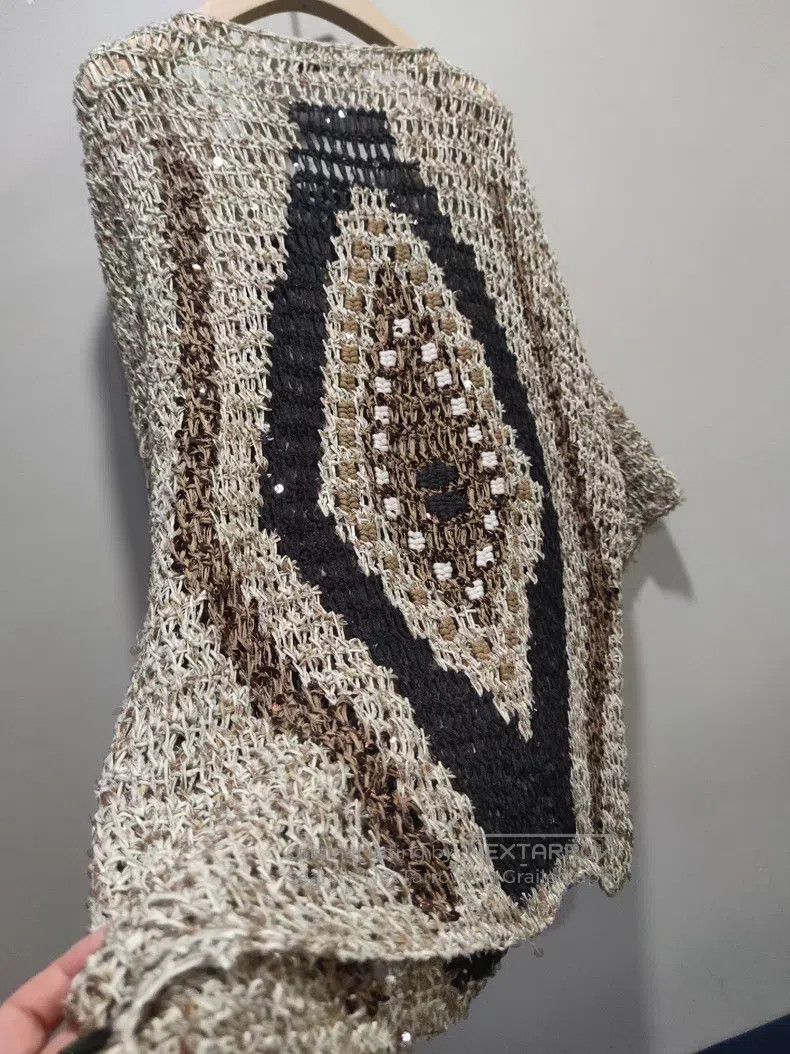 Brunello Cucinelli Brunello Cucinelli Sequined sweater cardigan Size 3XL / US 20-22 - 9 Thumbnail