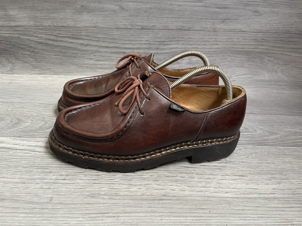 Paraboot Paraboot michael brown leather derby shoes Size US 6 / EU 39 - 4 Thumbnail