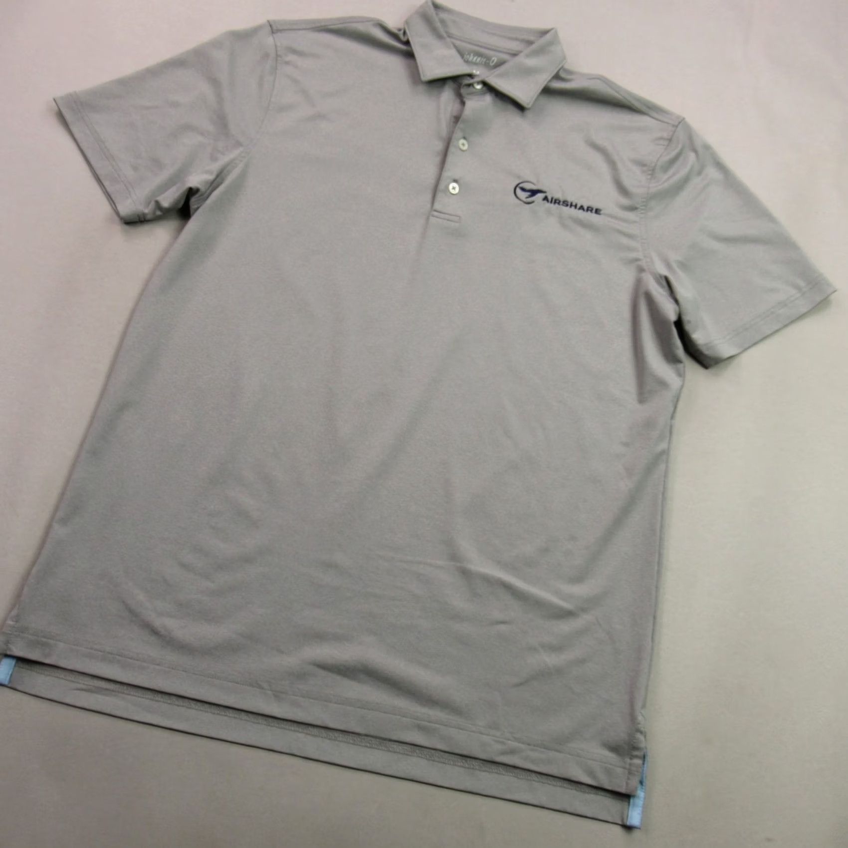 johnnie-O johnnie-O Shirt Mens Medium Short Sleeve Golf Polo Lightweight Gray Casual Size US M / EU 48-50 / 2 - 2 Thumbnail