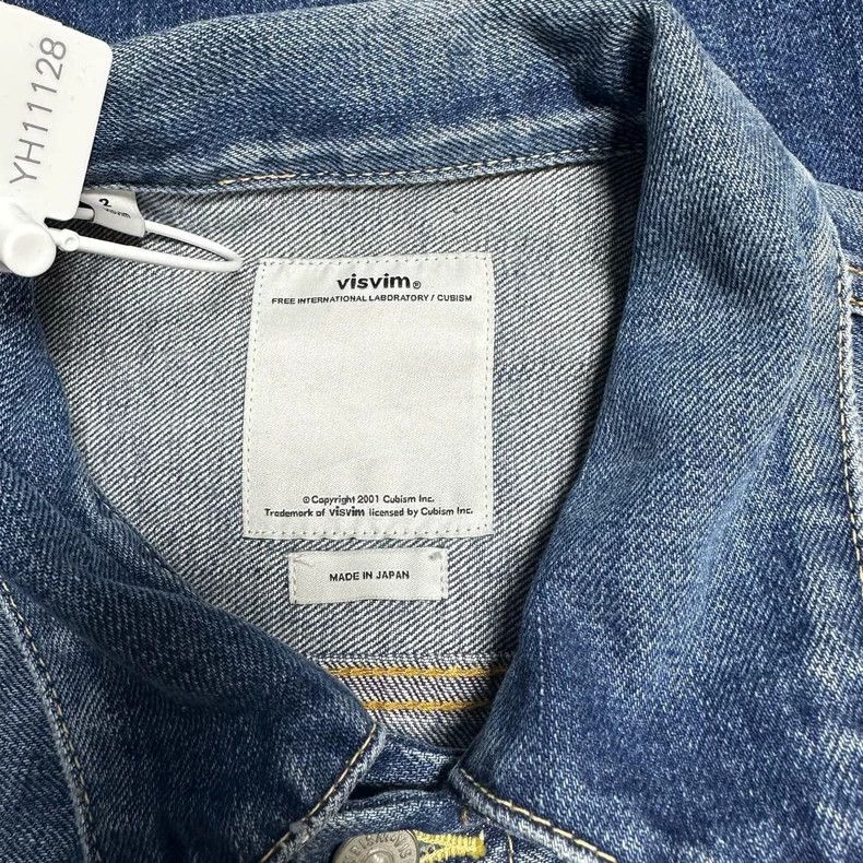Visvim visvim 17 aw 101 denim jacket 2505-Nextarrow Size US M / EU 48-50 / 2 - 3 Thumbnail