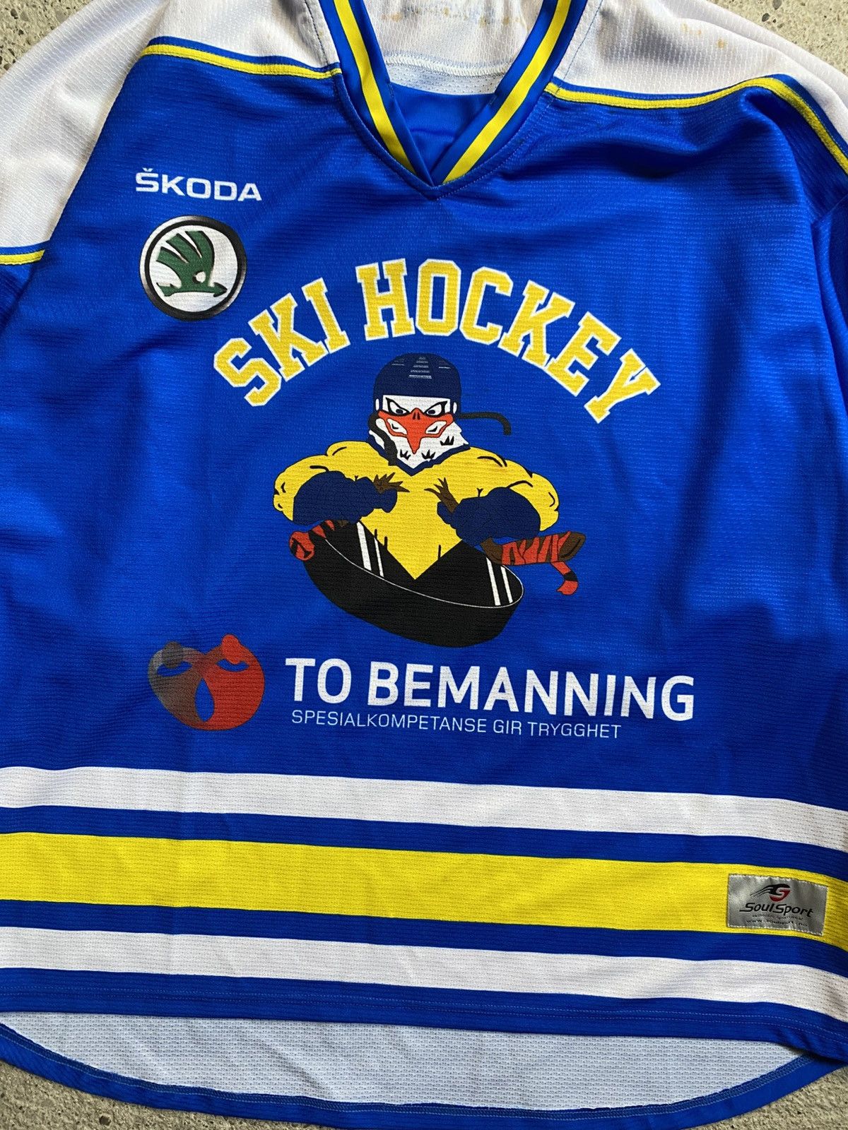 Other Hockey jersey american swedish baggy oversized boxy rap Size US XL / EU 56 / 4 - 4 Thumbnail