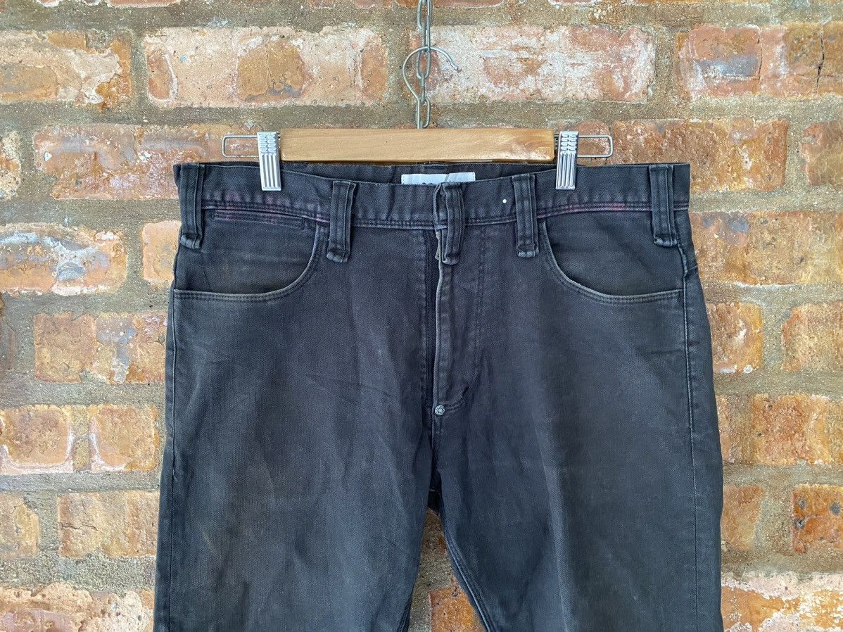 Japanese Brand × Lad Musician × Nonnative 2000s Nonactive black raw denim pants Size US 33 - 3 Thumbnail