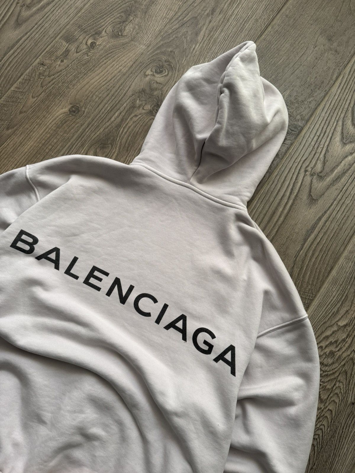 Balenciaga Balenciaga Big Back Logo Hoodie Size US L / EU 52-54 / 3 - 2 Thumbnail