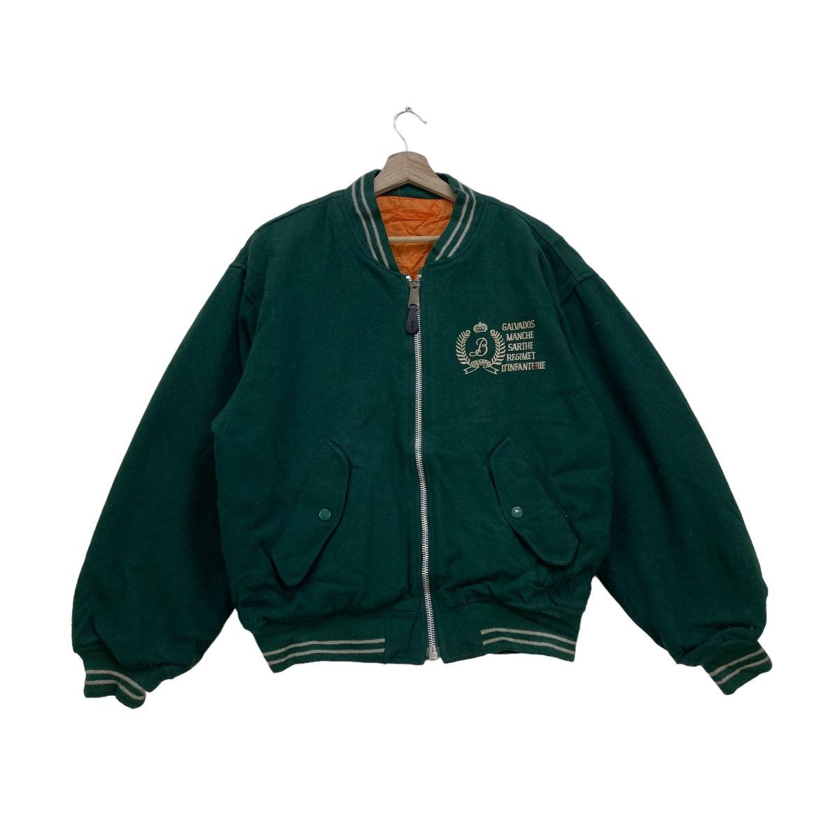 Vintage 🫴🏻Vintage Varsity Wool Jacket Size US M / EU 48-50 / 2 - 2 Thumbnail