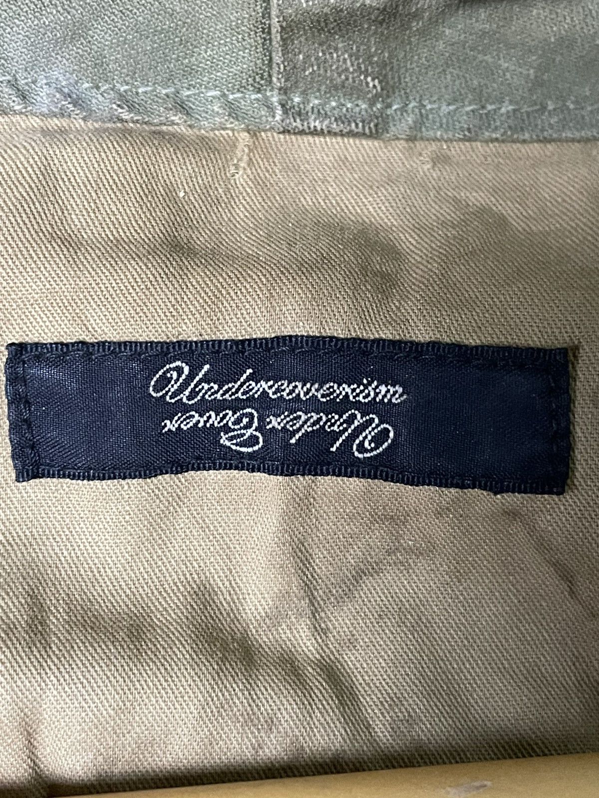 Jun Takahashi Rare Undercover Sleeve Leather Army Jacket (55) Size US S / EU 44-46 / 1 - 11 Thumbnail