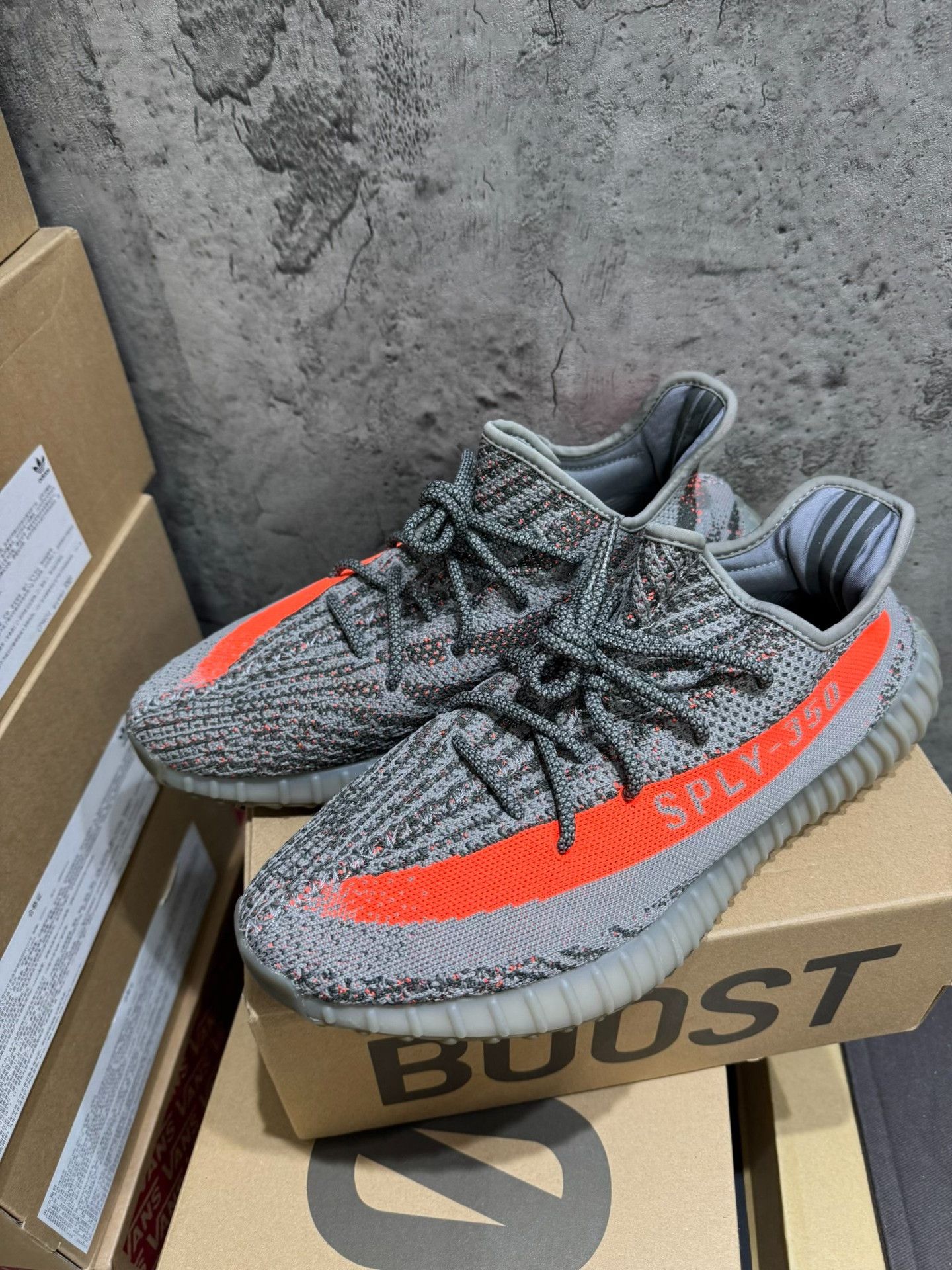 Adidas Adidas YEEZY350 Gray Lowtop Sneakers 12 Men Size US 12 / EU 45 - 1 Thumbnail