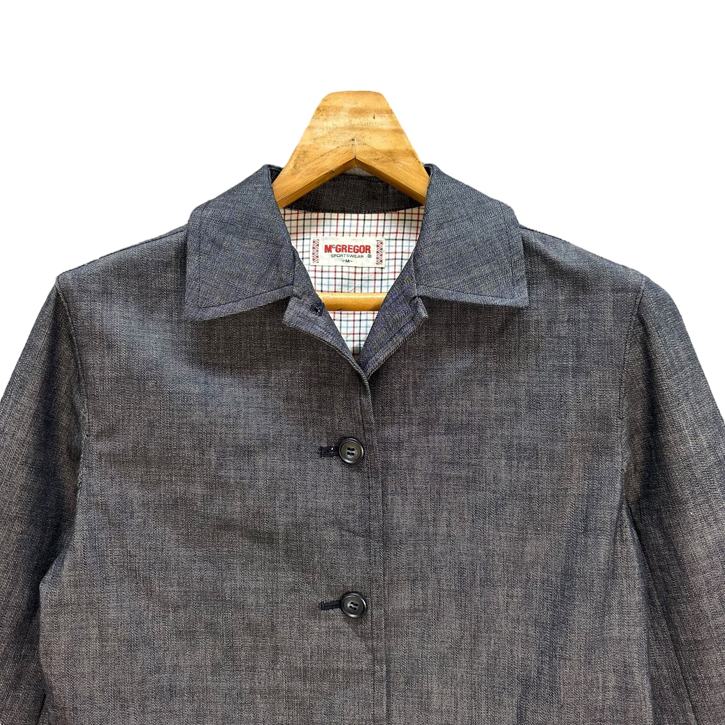 McGregor Vintage 90's Mcgregor Casual Jacket #A25-0565 Size US M / EU 48-50 / 2 - 2 Thumbnail