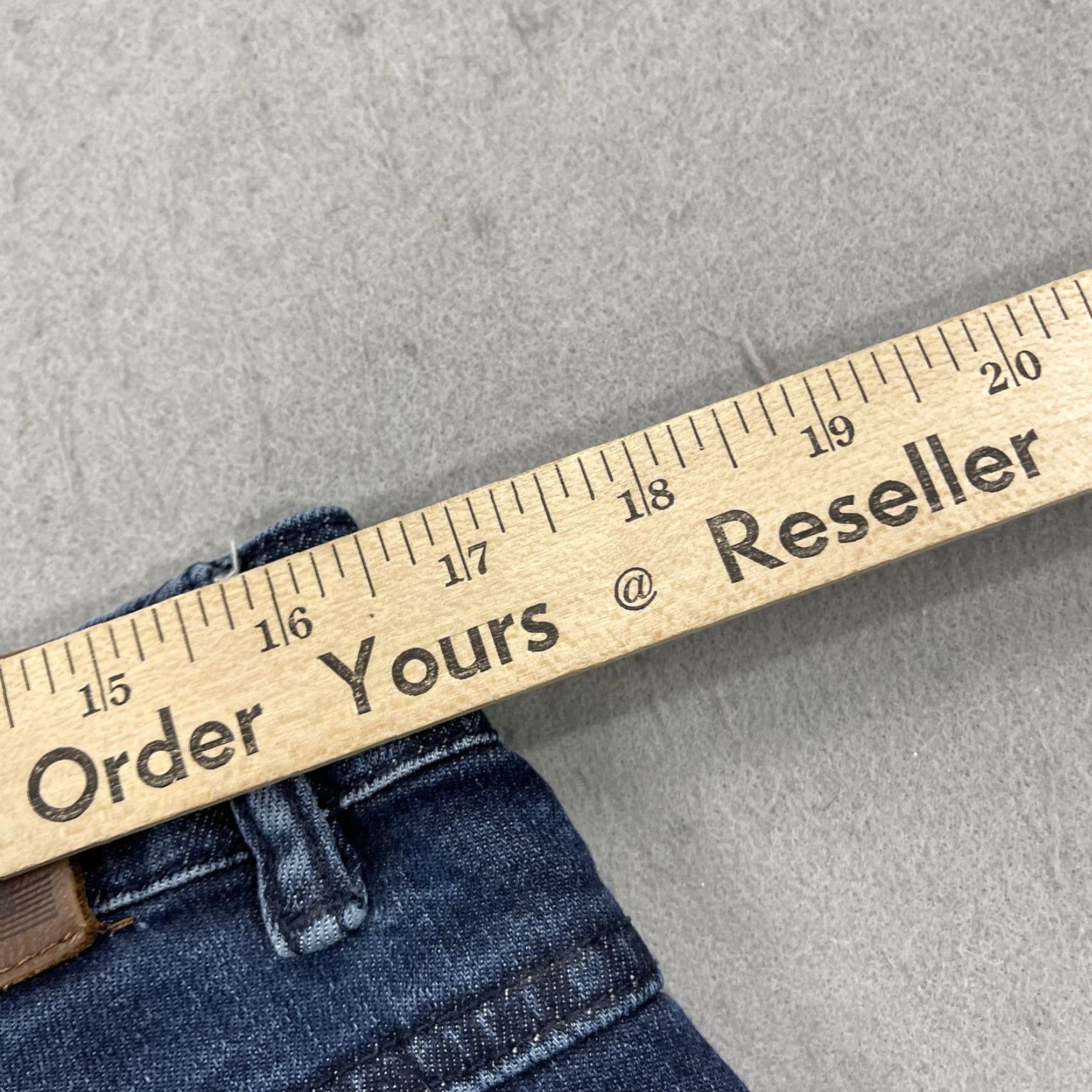 Vintage Barbell Apparel Jeans Mens 34x33 Blue Straight Denim Cotton Blend Casual Modern Size US 34 / EU 50 - 7 Thumbnail