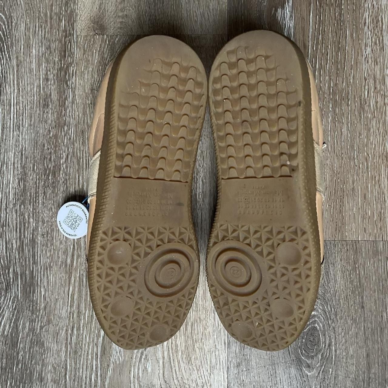 Maison Margiela two tone tan painted margiela gat Size US 8.5 / IT 38.5 - 6 Thumbnail