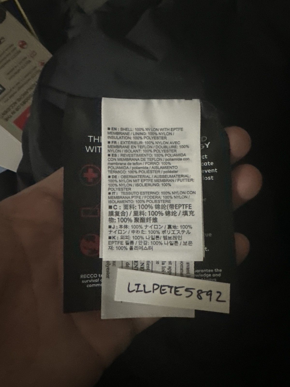 Arc'teryx ARCTERYX SYSTEM A AXIS INSULATED BLACK JACKET GORE-TEX Size US M / EU 48-50 / 2 - 14 Thumbnail