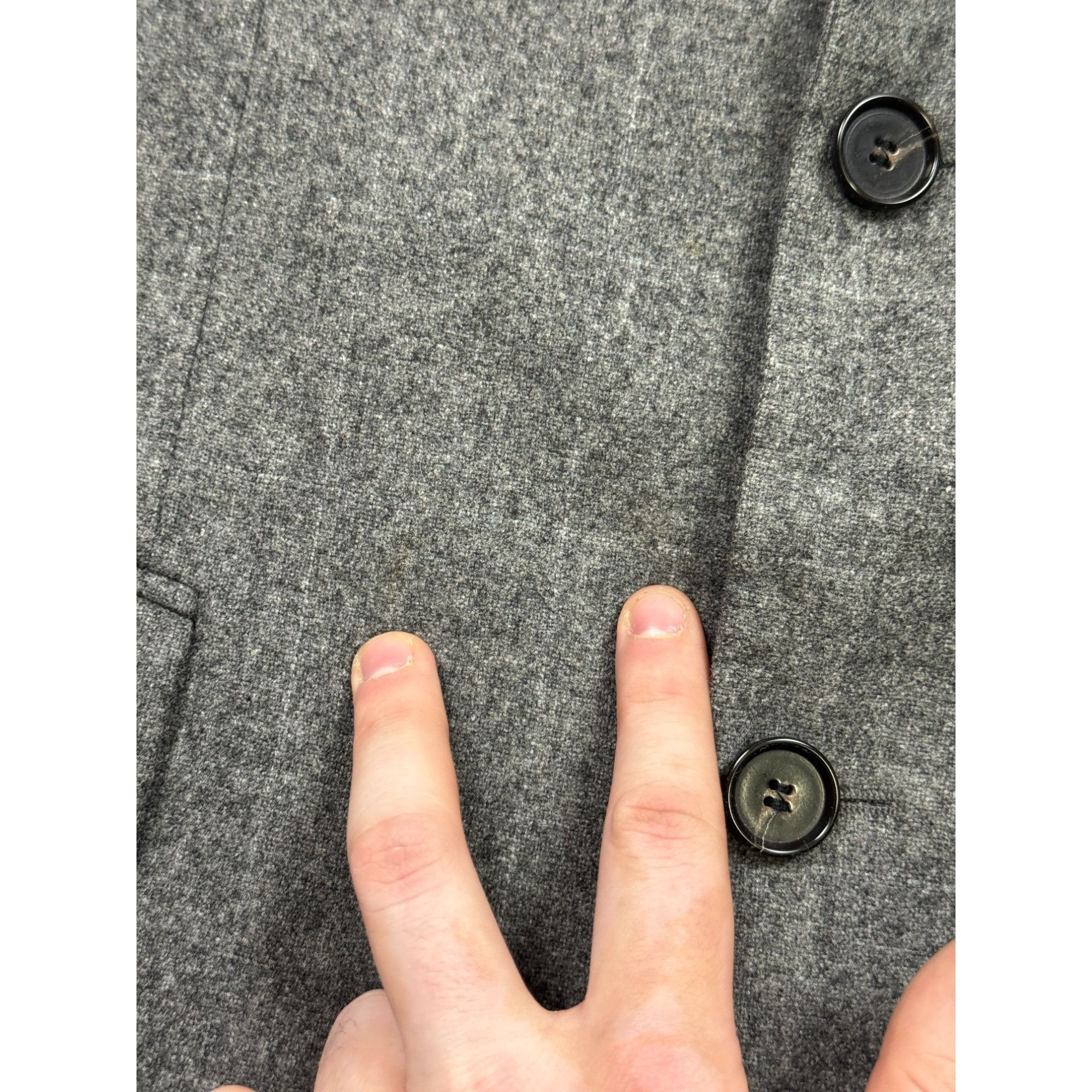 Hugo Boss Hugo Boss Pasini Checkered Wool Blazer (Y1276) Size 38R - 5 Thumbnail