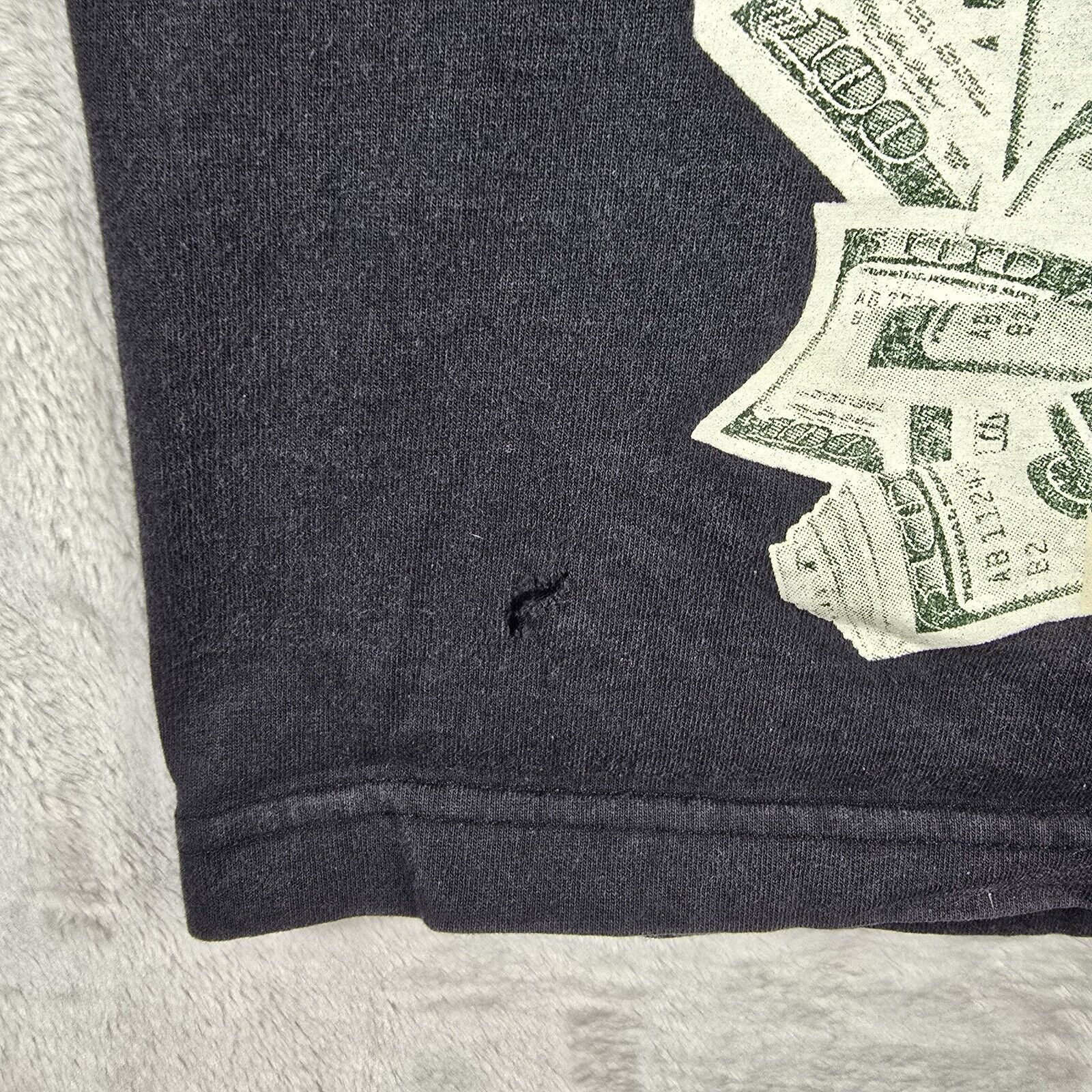 Other Vintage Hustla Money Wings Girls Shirt Size XXL Tall Y2K Size US XXL / EU 58 / 5 - 7 Thumbnail
