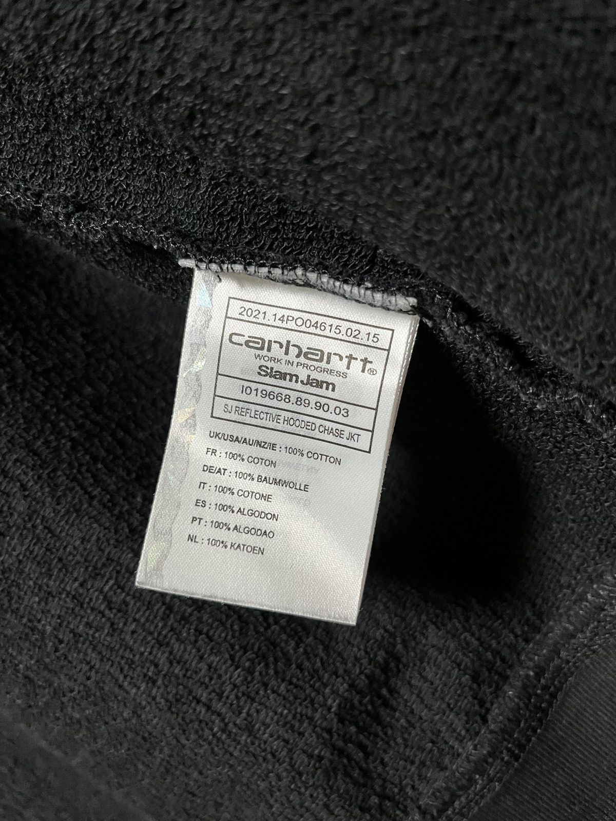 Carhartt × Carhartt Wip × Slam Jam 🔥 Carhartt X Slam Jam Anniversary Reflective Workwear Hoodie Size US S / EU 44-46 / 1 - 11 Thumbnail