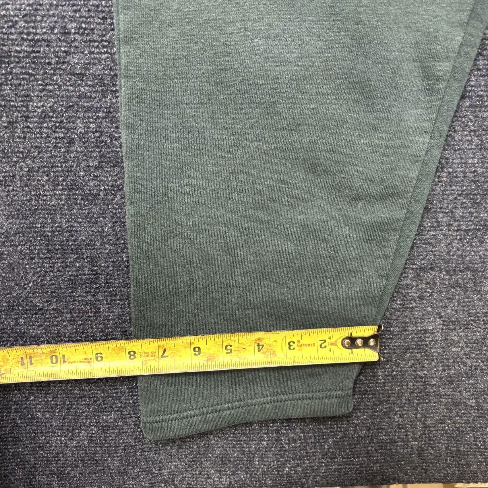 Wilson VINTAGE? No. Wilson Sweatpants Mens 2XL Green Fleece Joggers Elastic Waist Pockets Athletic Size US 39 - 6 Thumbnail