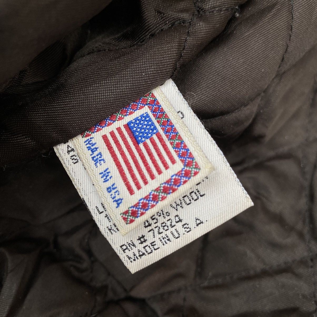 Golden Bear Vintage 90s Golden Bear Kith Wool Leather Varsity Jacket.#F8 Size US XXL / EU 58 / 5 - 7 Thumbnail