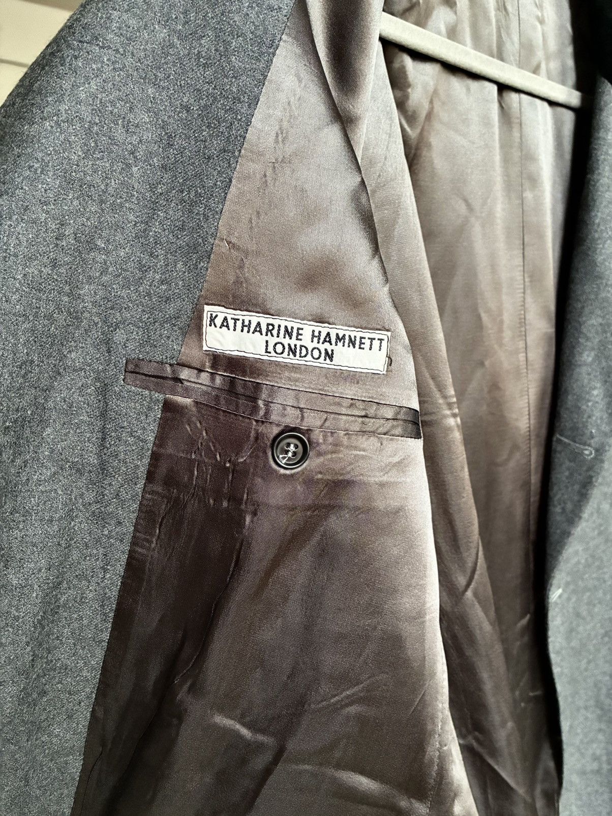 Katharine Hamnett London Katharine Hamnett Vintage Velvet Collar Sport Coat Size US M / EU 48-50 / 2 - 17 Thumbnail
