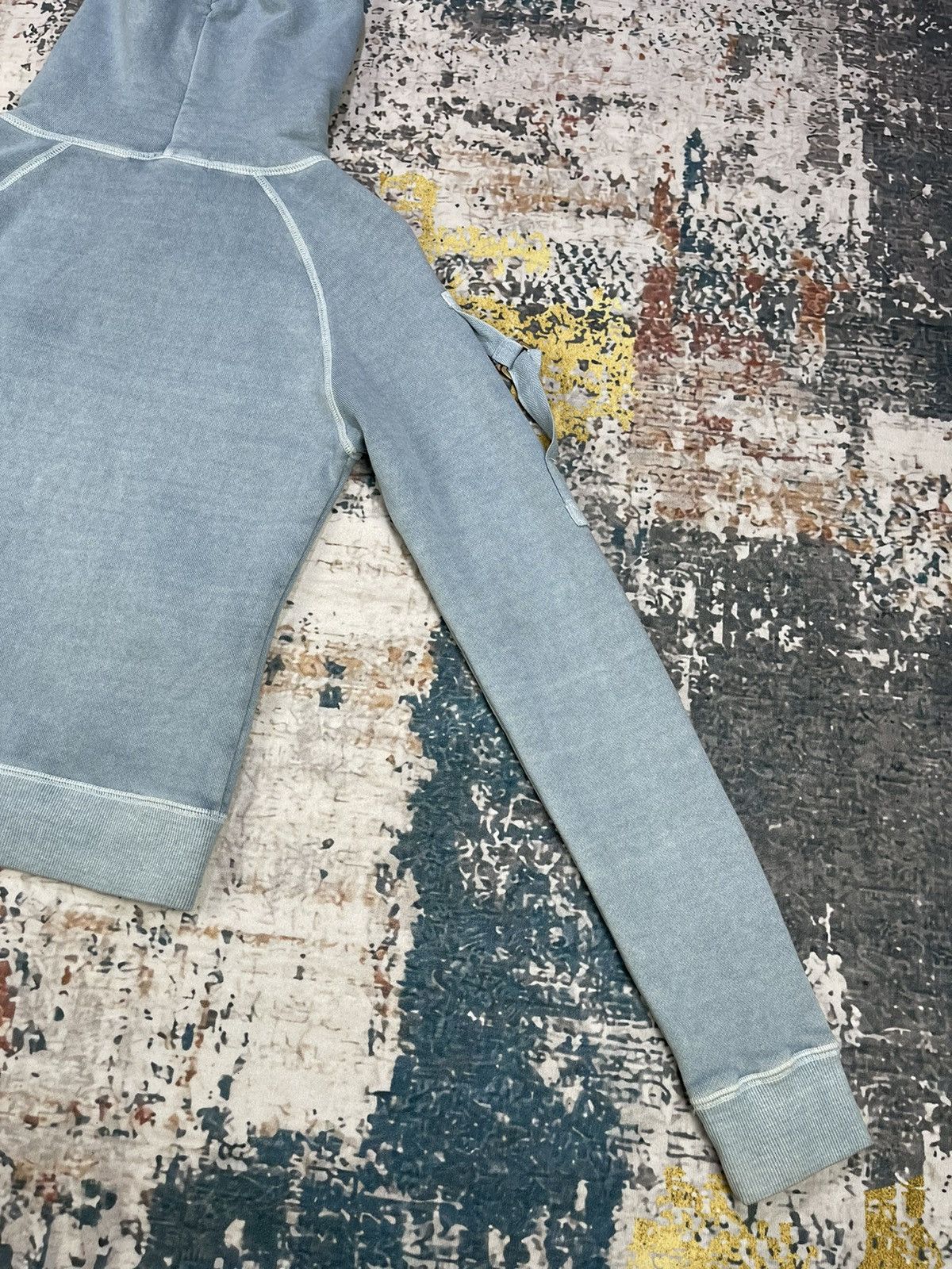 Le Grande Bleu (L.G.B.) C.C. ✝️ CROSS LGB Style Distressed Zipper Hoodies Size XS / US 0-2 / IT 36-38 - 6 Thumbnail