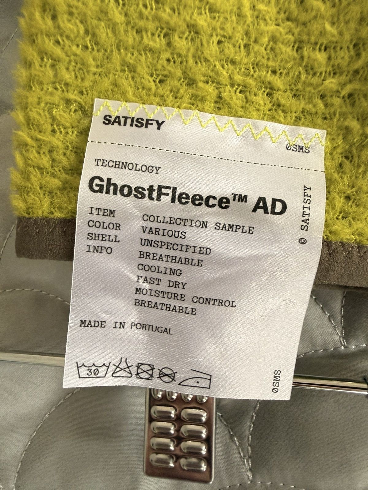 Satisfy Satisfy Ghostfleece AD Gloves Size ONE SIZE - 4 Thumbnail