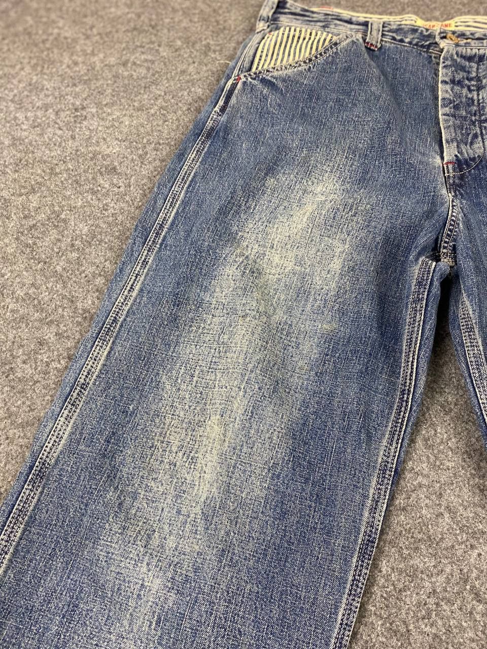Sugar Cane sugarcane & co carpenter denim nice hickory stripe design Size US 34 / EU 50 - 10 Thumbnail