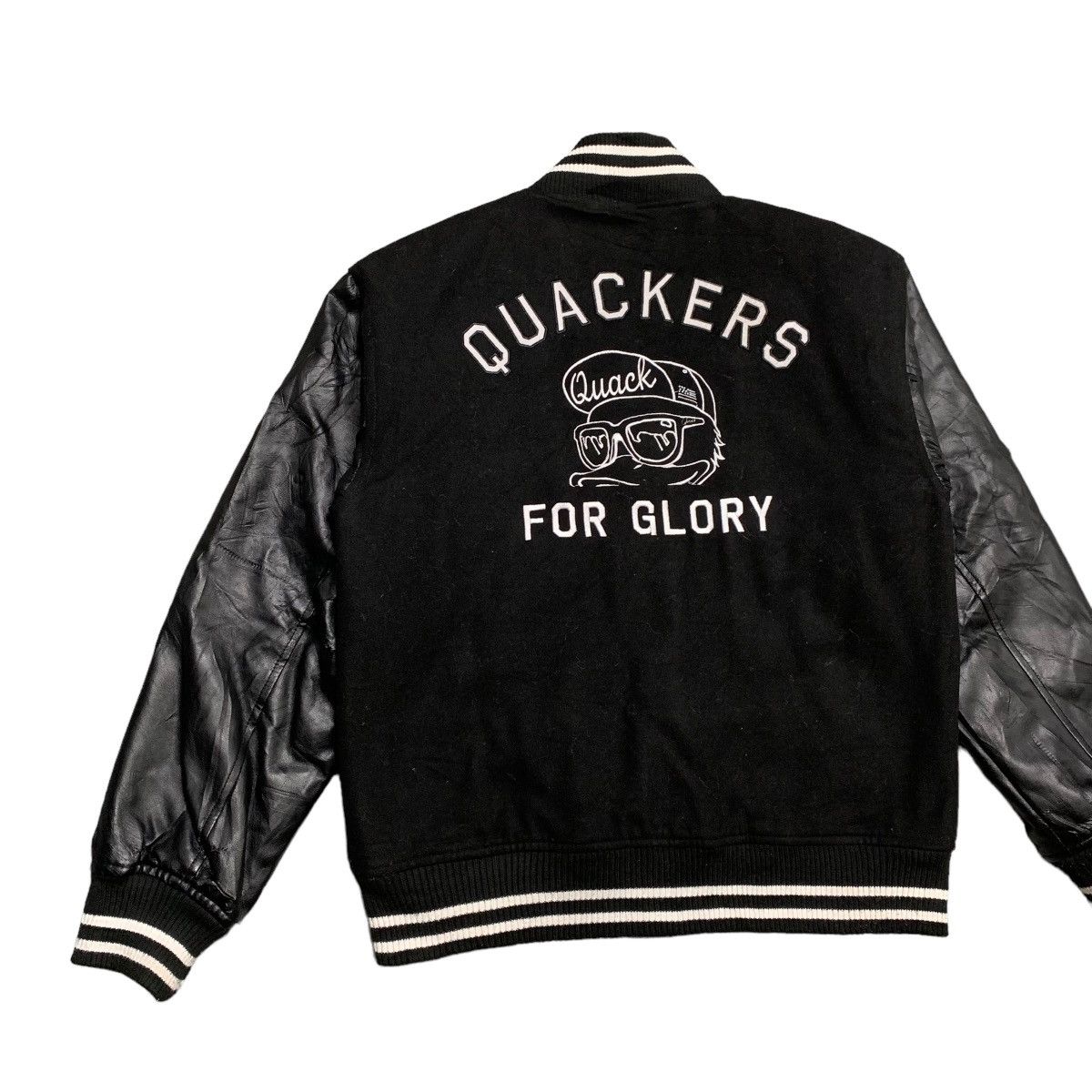 Japanese Brand B One Soul Duck Dude Quackers Varsity Jacket Size US M / EU 48-50 / 2 - 10 Thumbnail