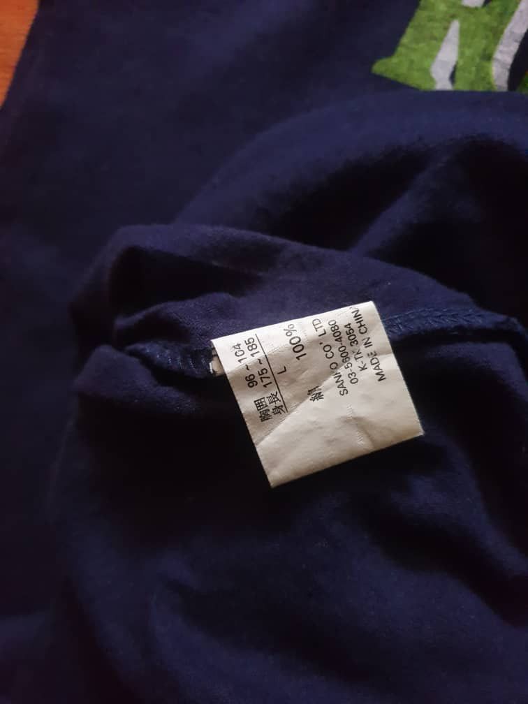 Japanese Brand Raggedly blue colour Sleeveless Shirt Size US M / EU 48-50 / 2 - 4 Thumbnail