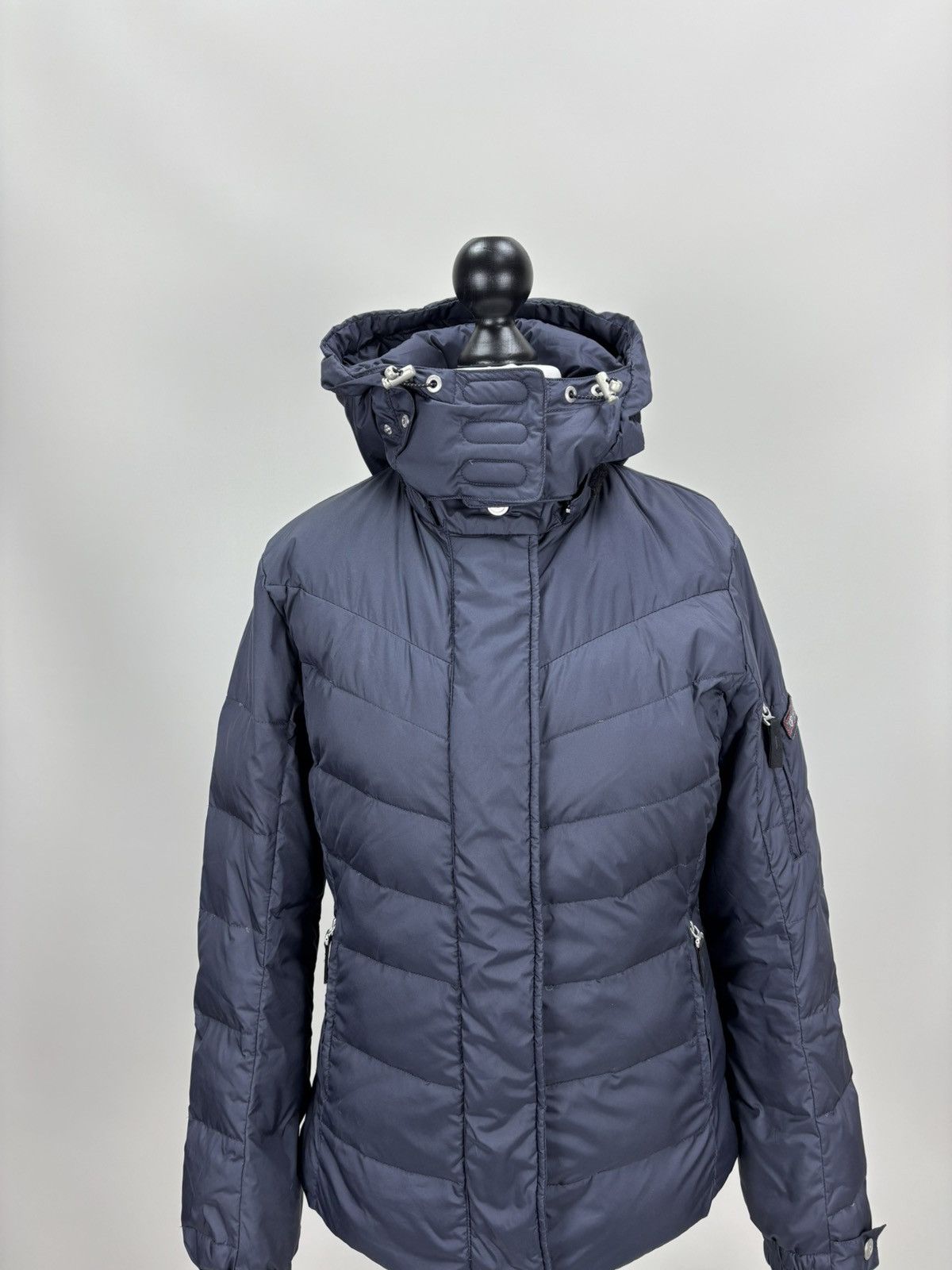 Bogner Womens puffer jacket Bogner Fire Ice Size S Color Blue Size S / US 4 / IT 40 - 2 Thumbnail