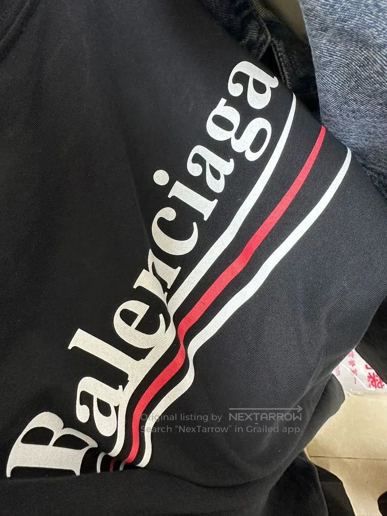 Balenciaga Balenciaga Loose Short Sleeve T-Shirt. Size US L / EU 52-54 / 3 - 3 Thumbnail