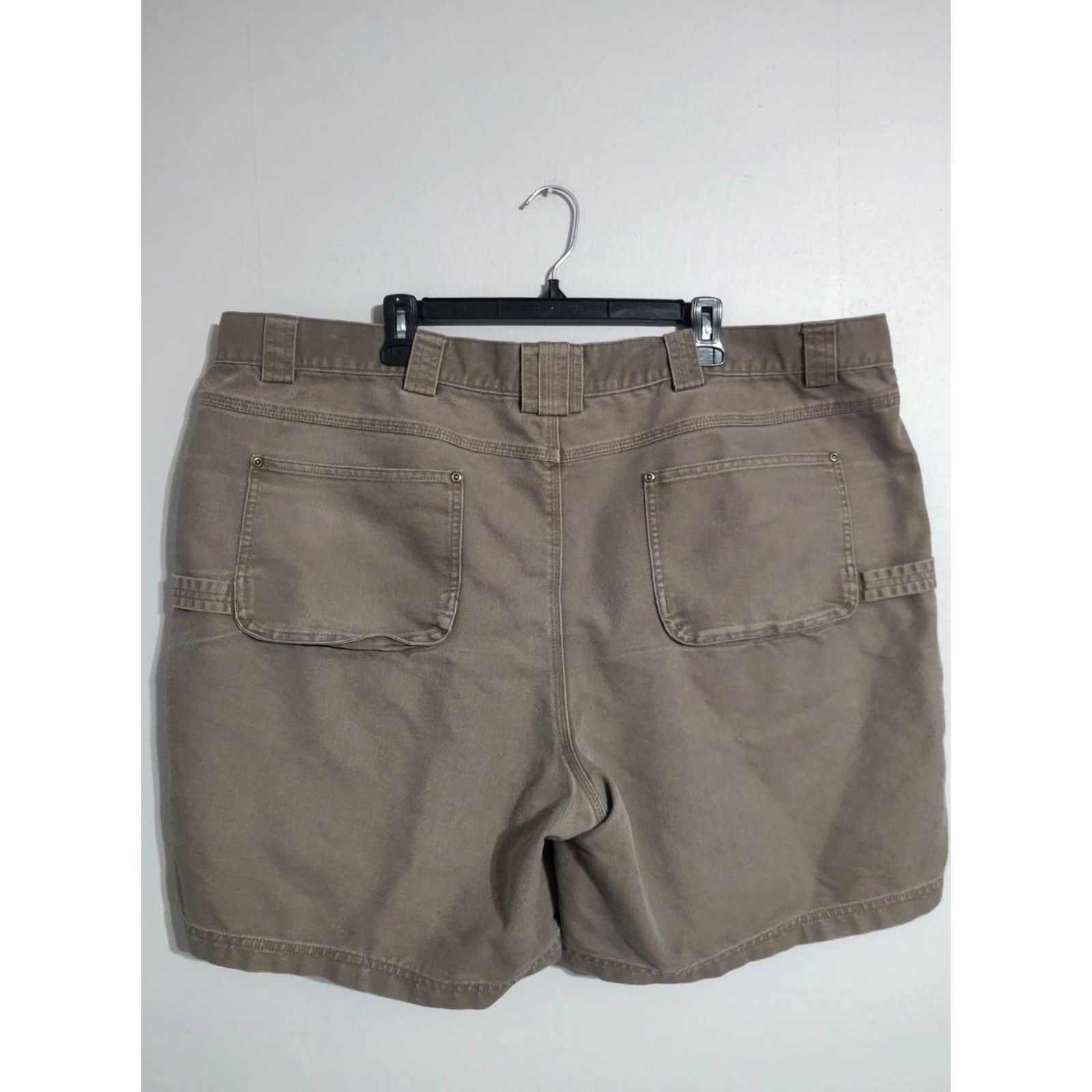 CO Duluth Carpenter Work Shorts - Beige, Fire Hose, Cooldry Blend - Men's 48 Size US 32 / EU 48 - 3 Thumbnail