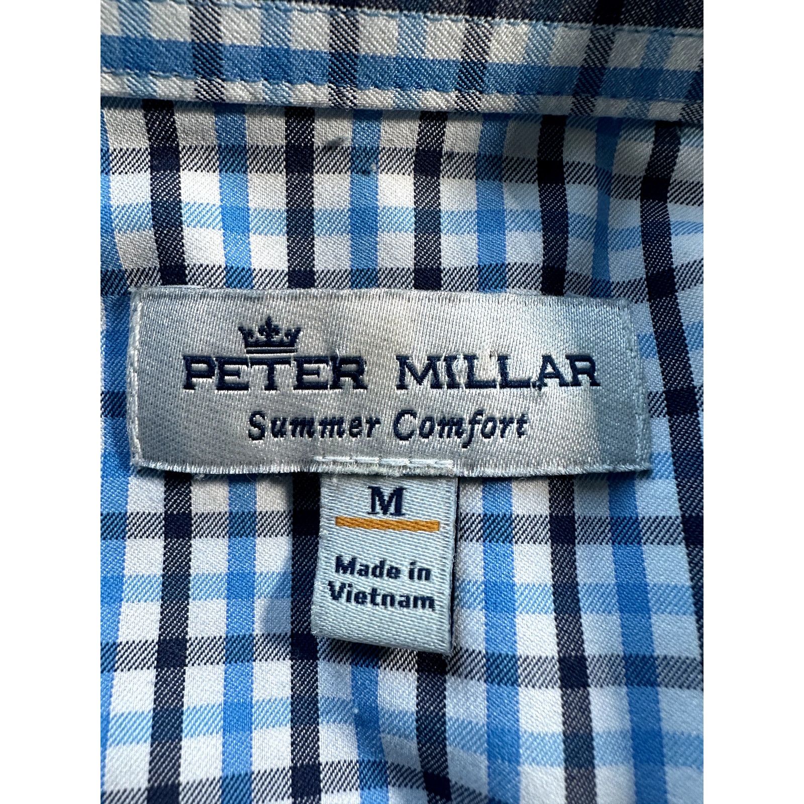 Peter Millar Peter Millar Summer Comfort Blue Black Mens Long Sleeve Lrg Size US L / EU 52-54 / 3 - 7 Thumbnail