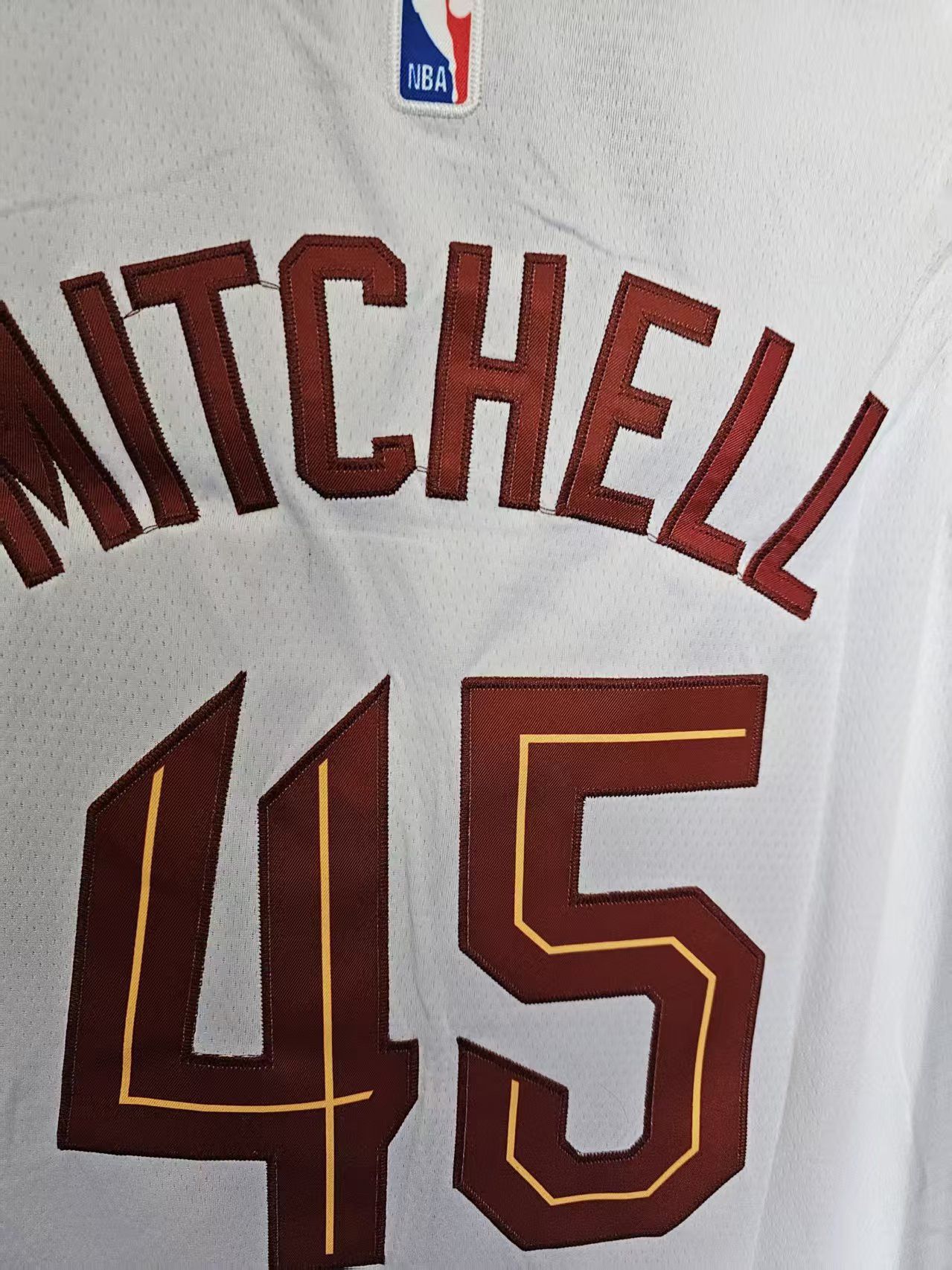 NBA Cleveland Cavaliers #45 Donovan Mitchell Jersey Size US M / EU 48-50 / 2 - 4 Thumbnail