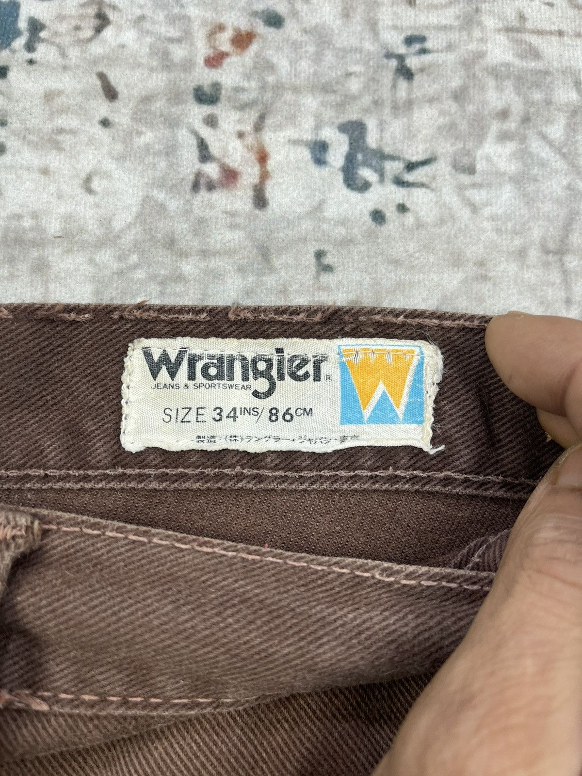 Wrangler Vintage Wrangler Boot Cut Flared Jeans Size US 34 / EU 50 - 11 Thumbnail